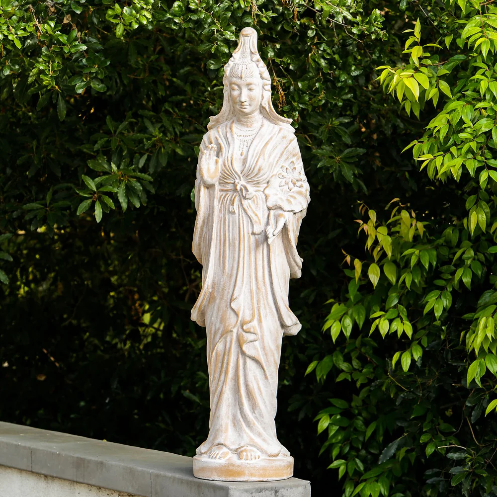 5' Kwan-In Statue By Garden Age Supply - Image 2