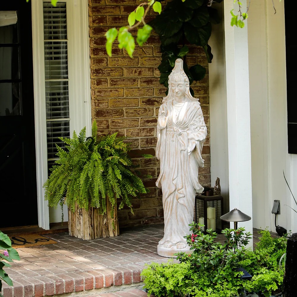 5' Kwan-In Statue By Garden Age Supply - Image 3