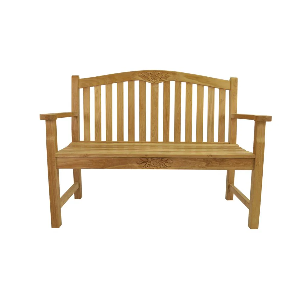 50" Round Rose Bench By Anderson Teak