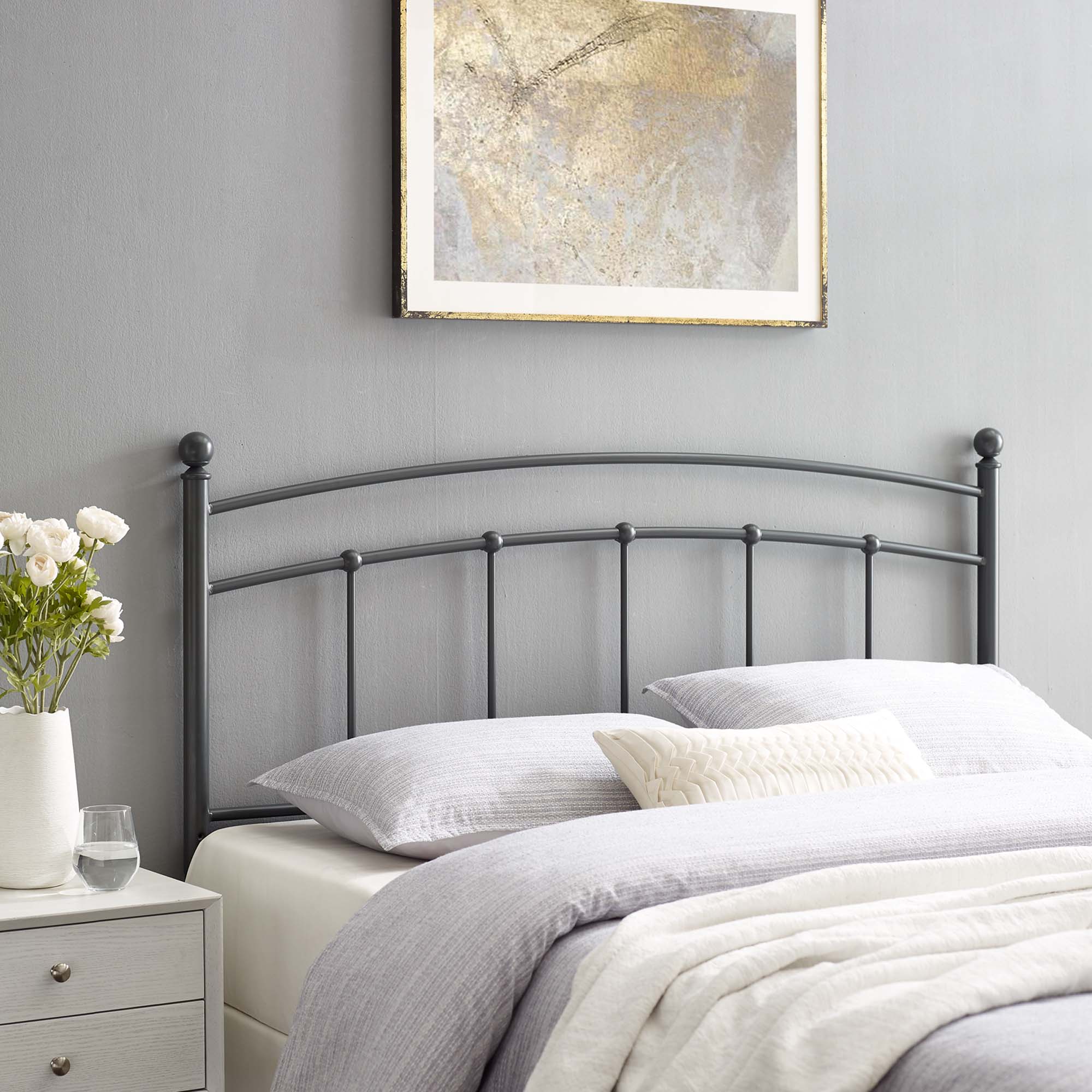 Abigail Metal King Headboard by Modway - Image 12