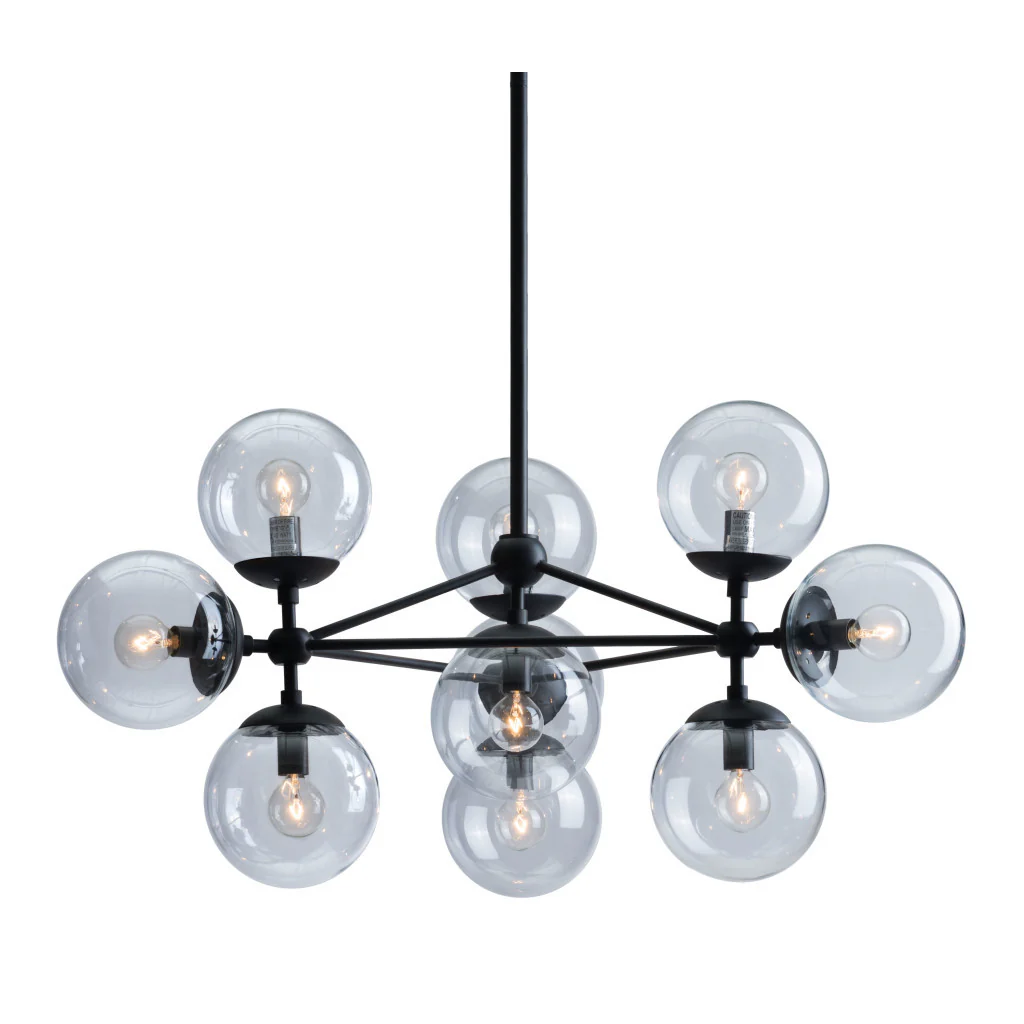 Abundant Ceiling Lamp Black By Homeroots