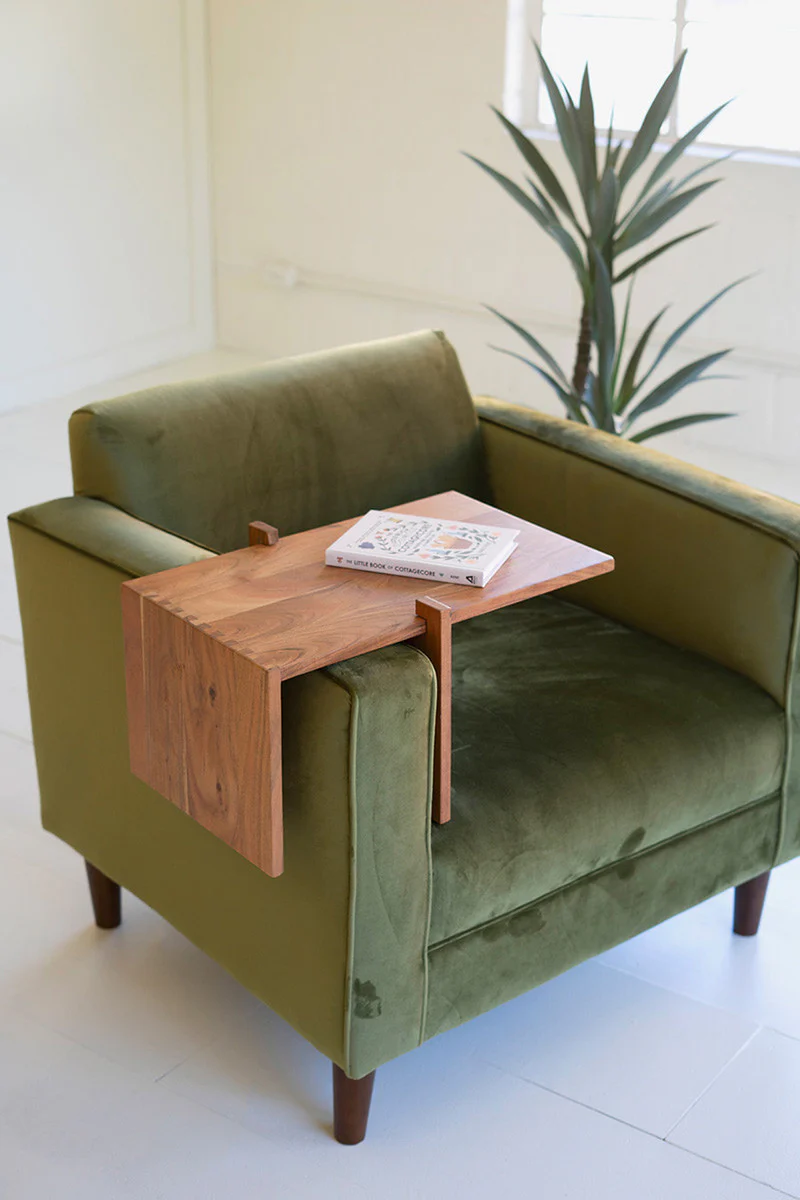 Acacia Wood Adjustable Riser By Kalalou