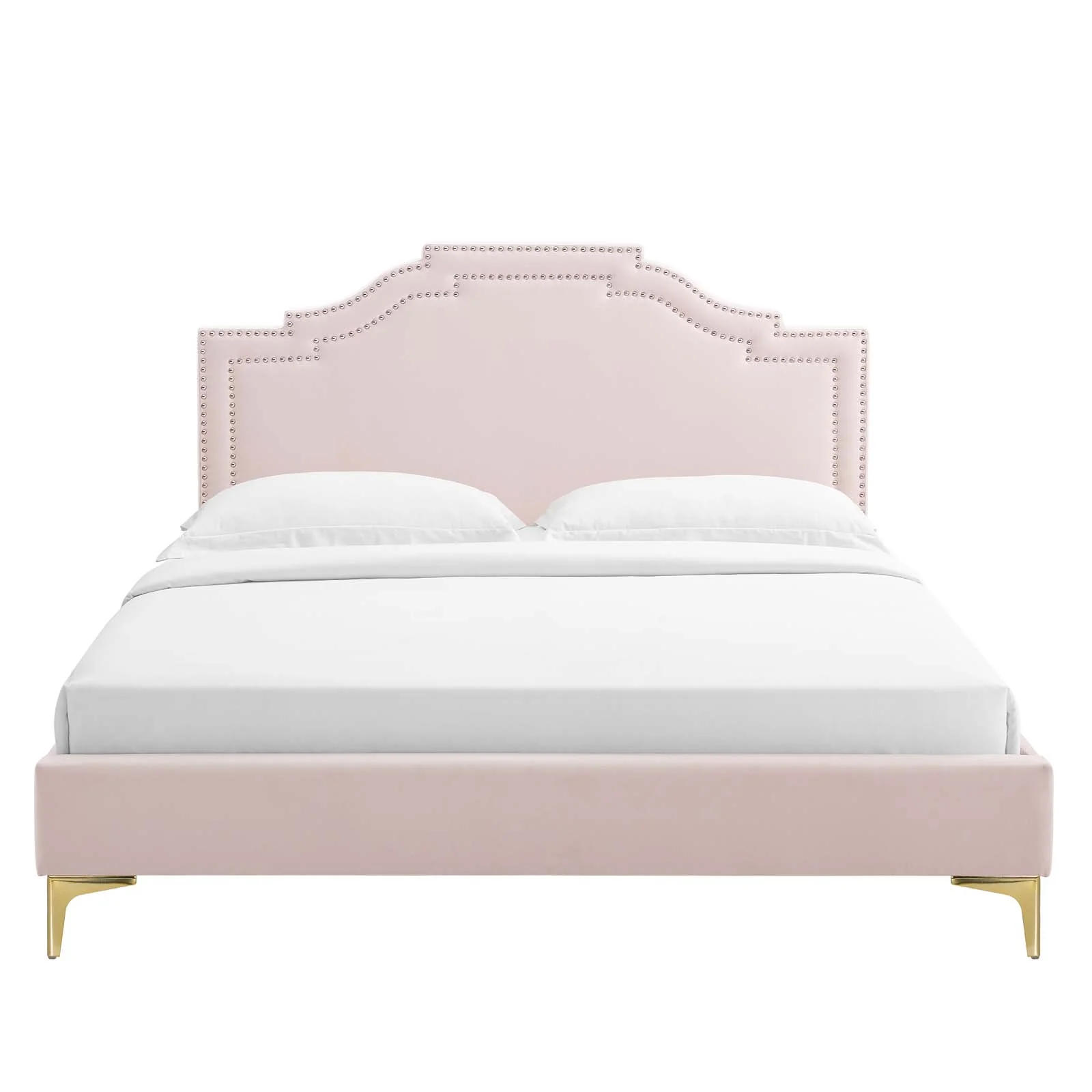 Adelaide Performance Velvet King Platform Bed By Modway - MOD-6862 - Image 84