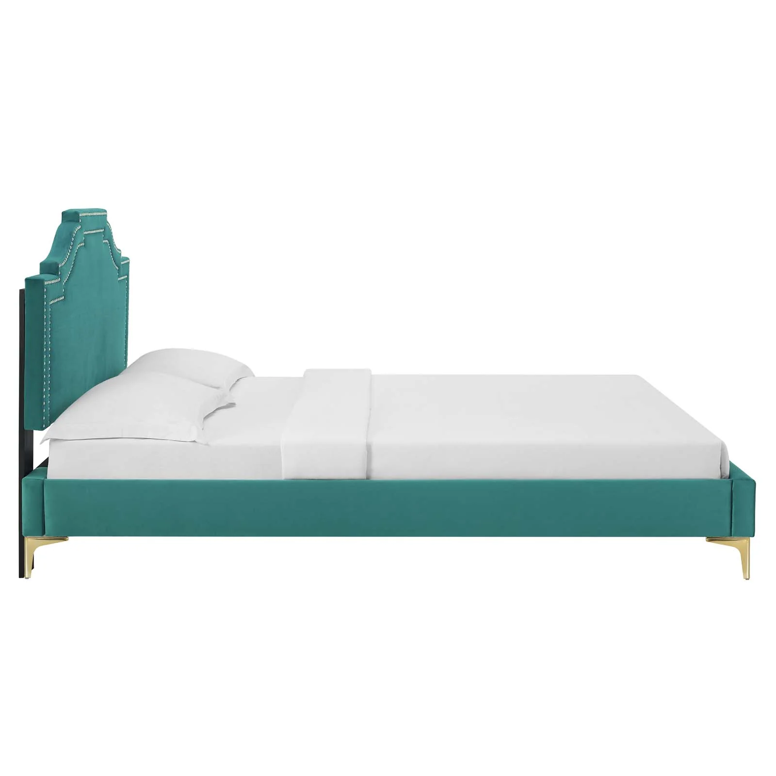 Adelaide Performance Velvet King Platform Bed By Modway - MOD-6862 - Image 92