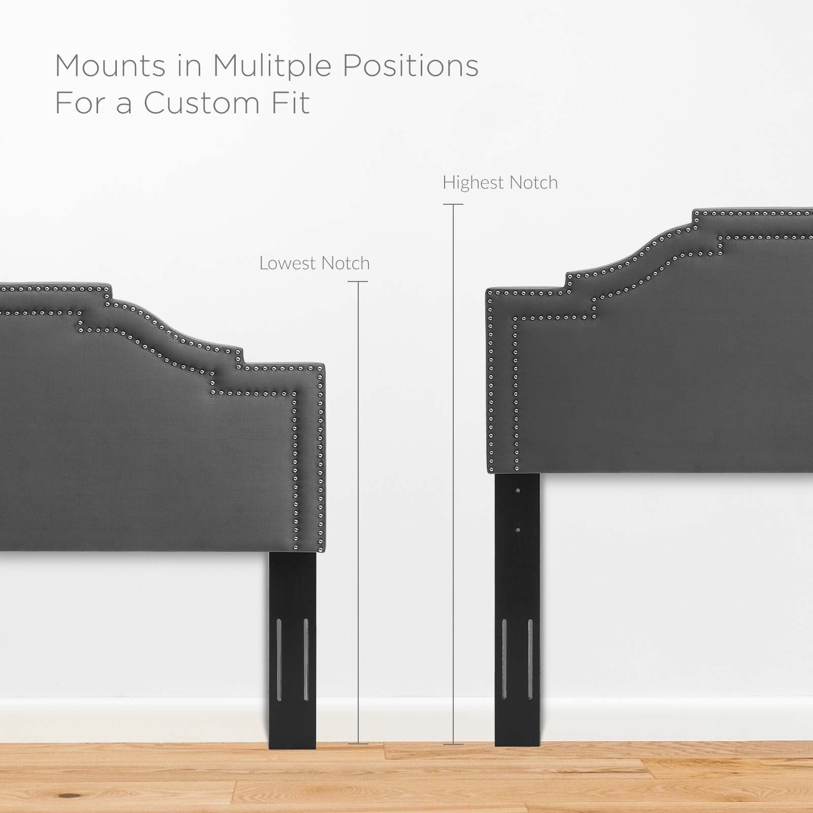 Adelaide Performance Velvet Twin Platform Bed By Modway - MOD-6852 - Image 3