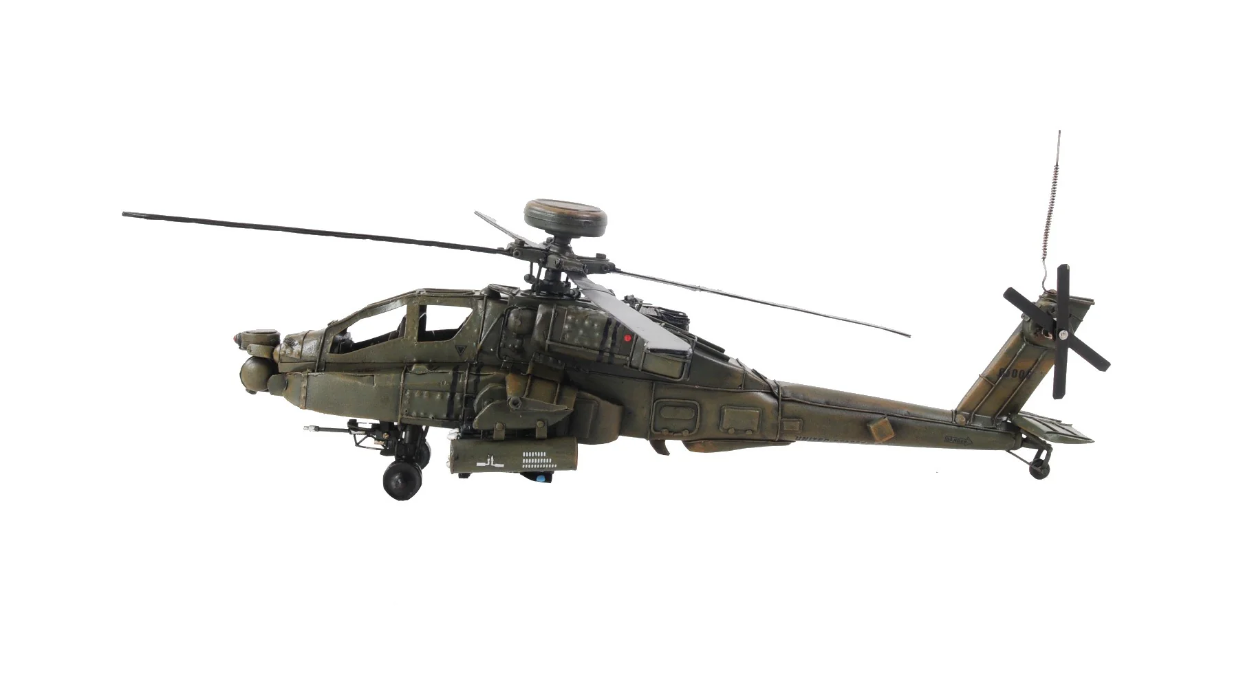 Ah-64 Apache Helicopter Sculpture By Homeroots