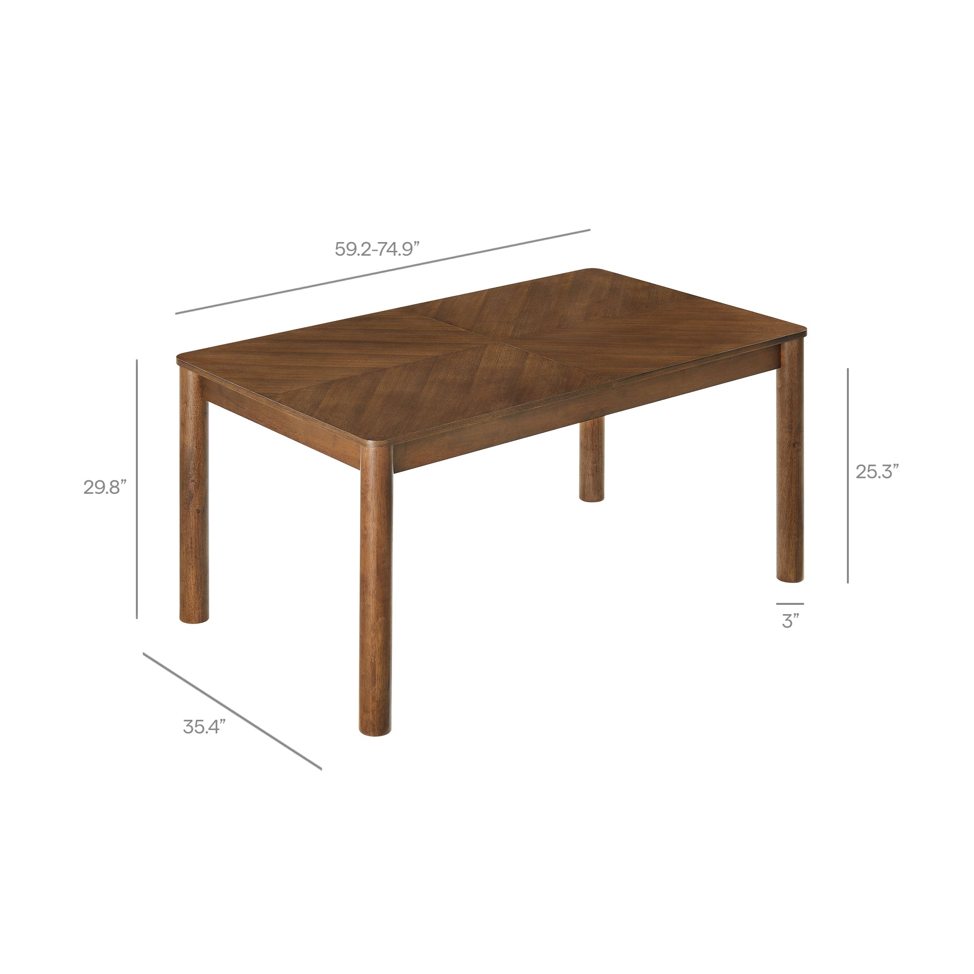 Alba Extendable Dining Table by Modway - Image 23