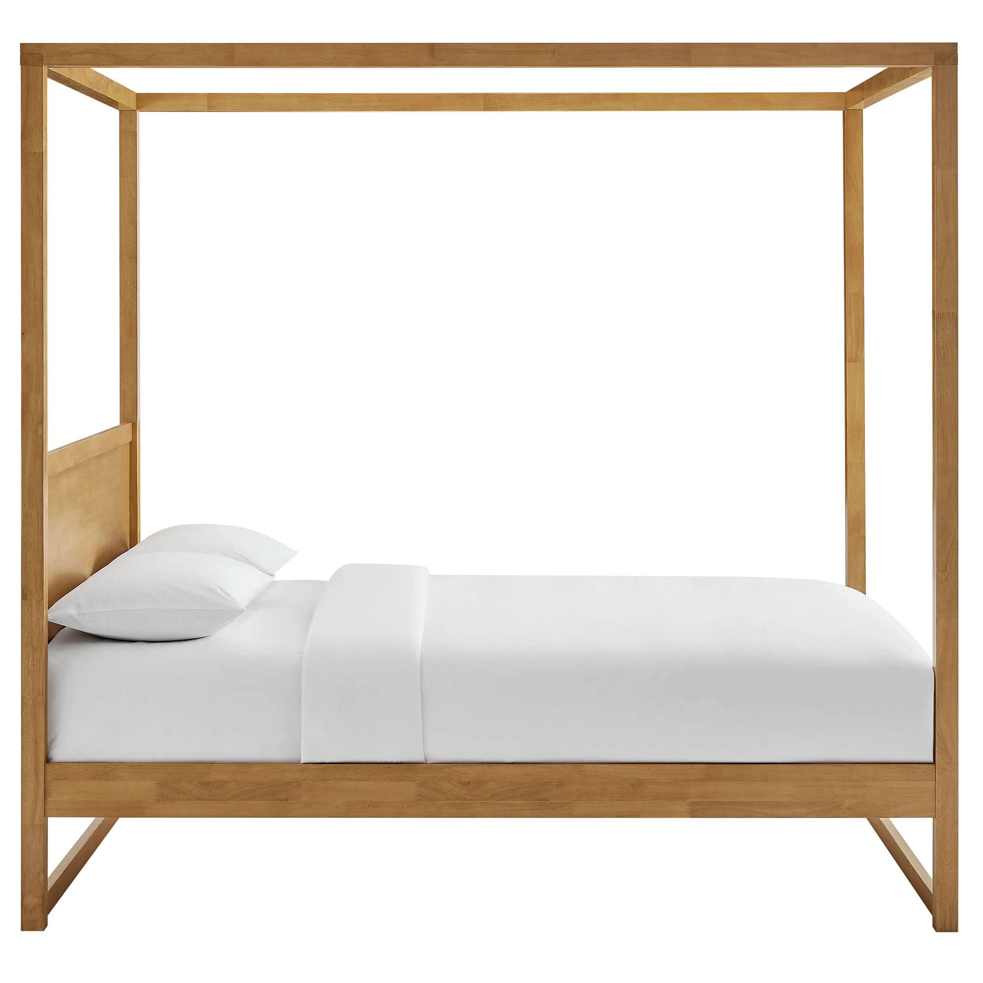 Alva Queen Wood Canopy Platform Bed by Modway - Image 4