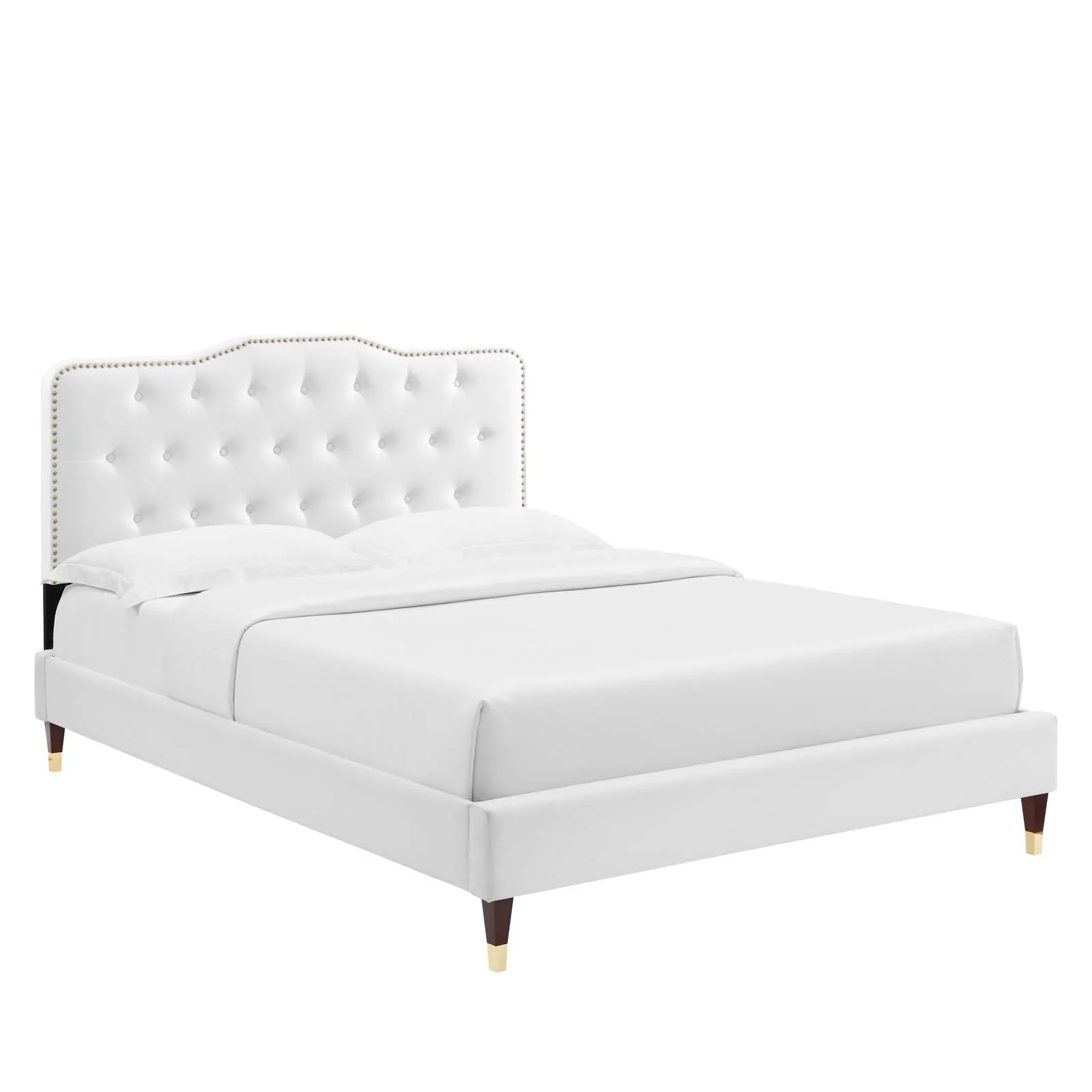 Amber Performance Velvet Twin Platform Bed By Modway - MOD-6779 - Image 100