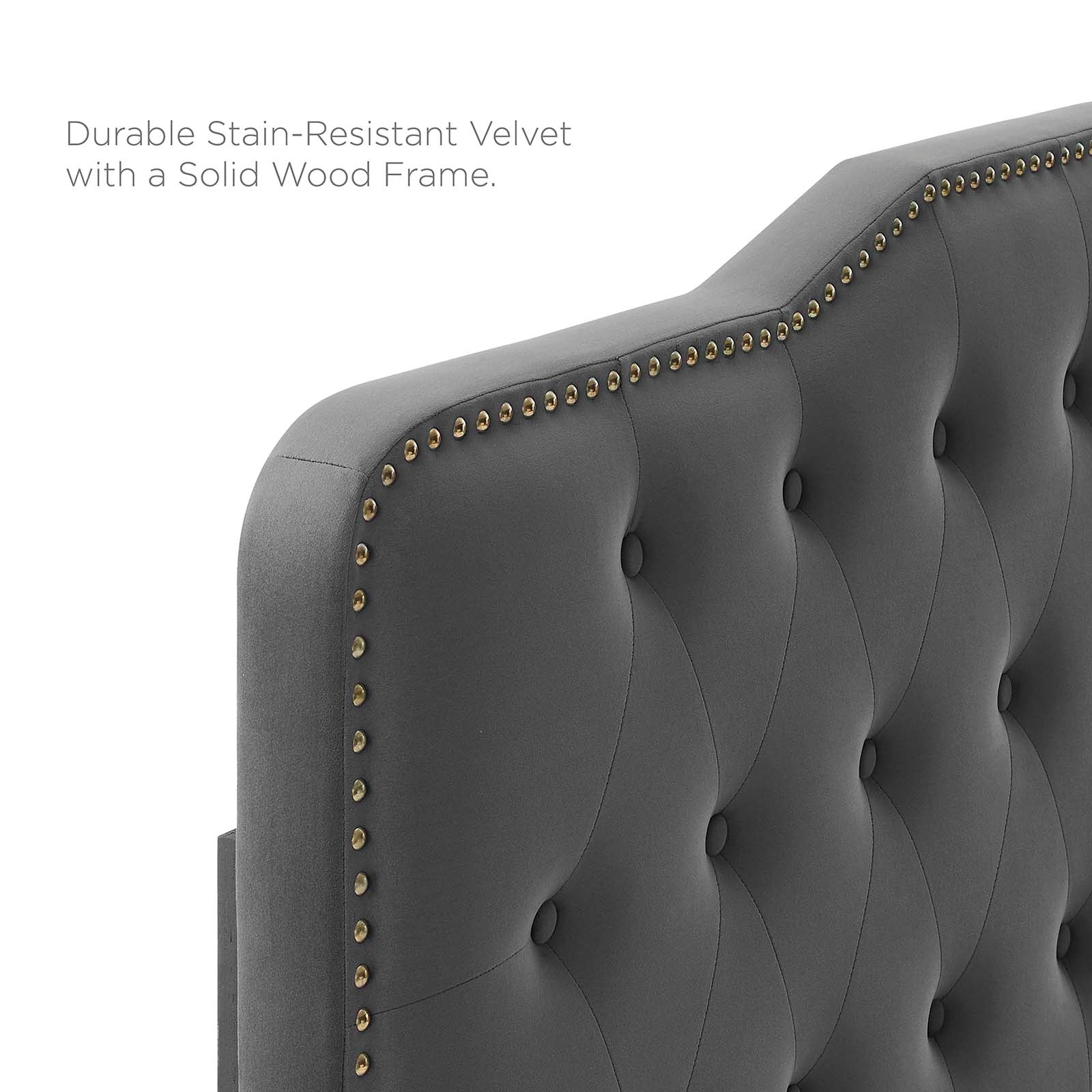 Amber Performance Velvet Twin Platform Bed By Modway - MOD-6780 - Image 3