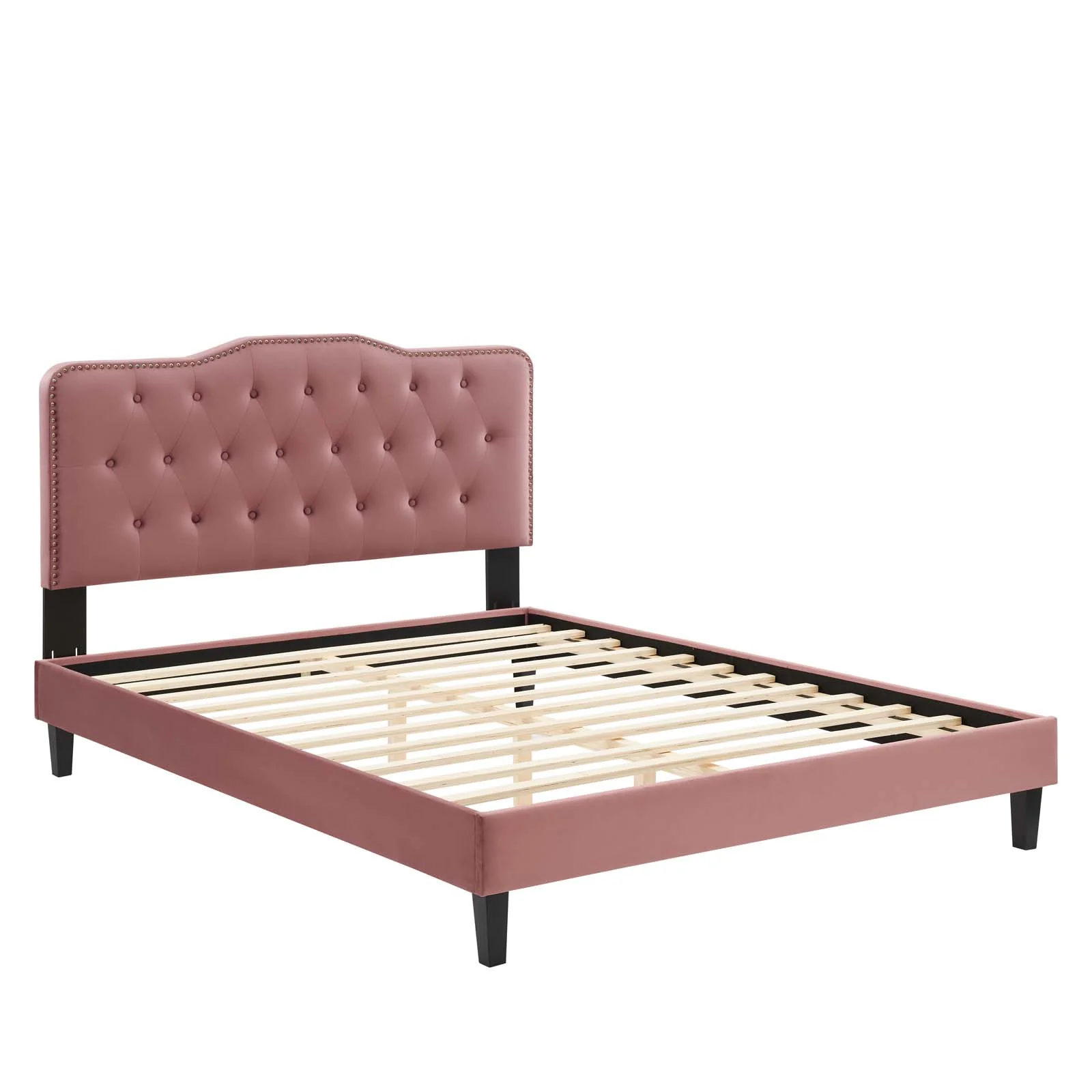 Amber Tufted Performance Velvet King Platform Bed By Modway - MOD-6786 - Image 22