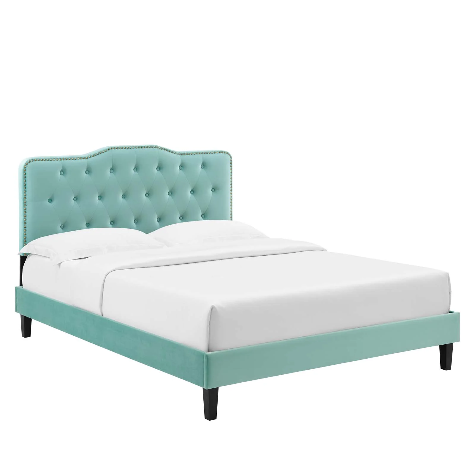 Amber Tufted Performance Velvet King Platform Bed By Modway - MOD-6786 - Image 43