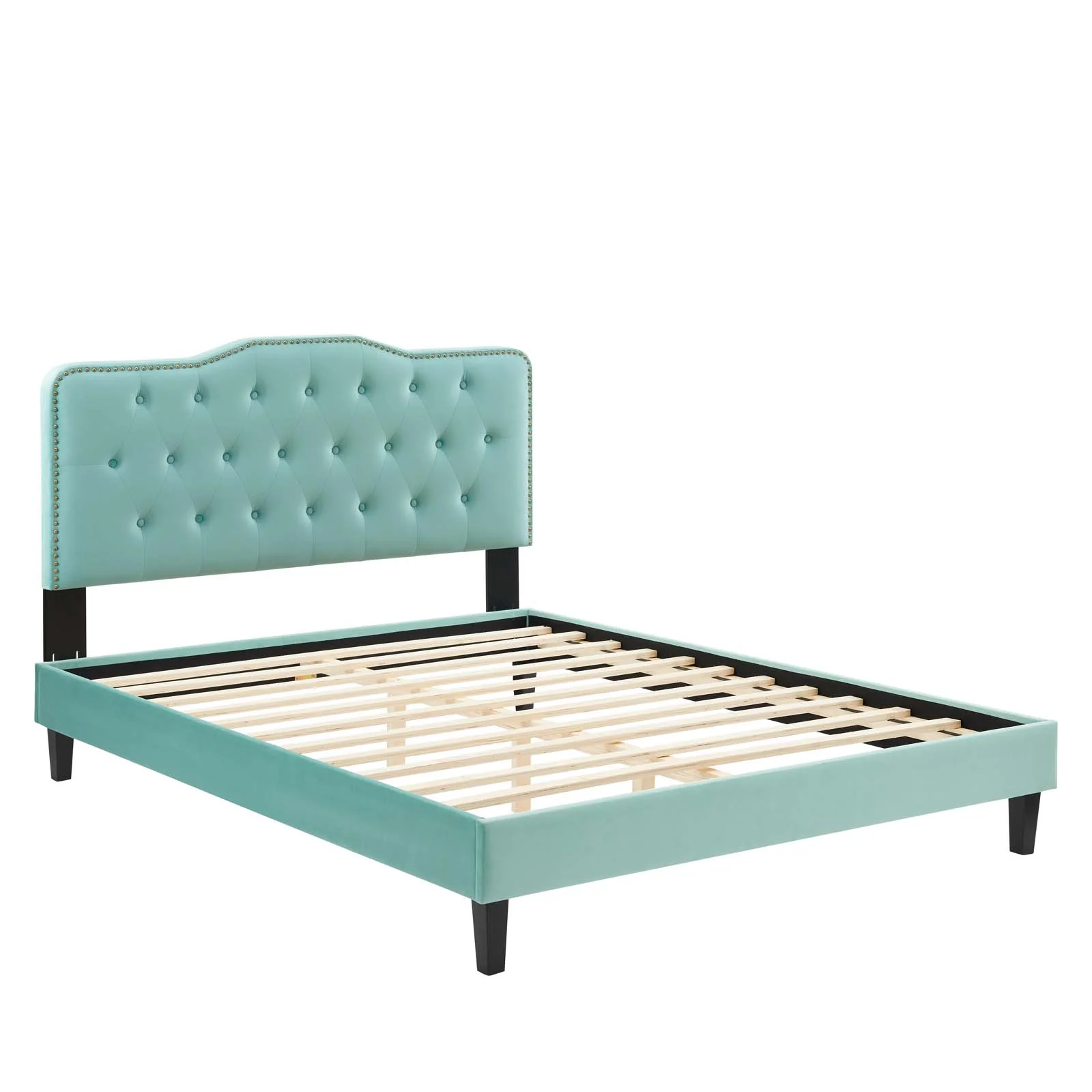 Amber Tufted Performance Velvet King Platform Bed By Modway - MOD-6786 - Image 50