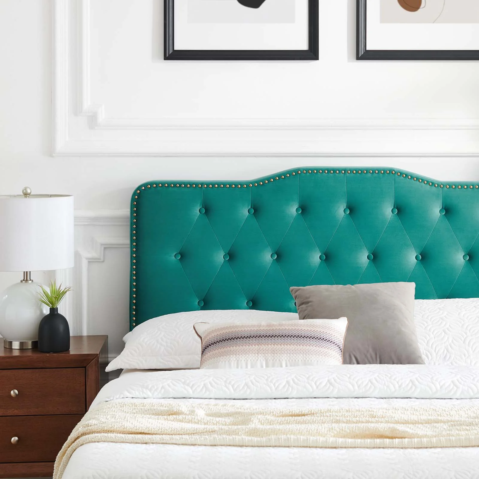Amber Tufted Performance Velvet King Platform Bed By Modway - MOD-6786 - Image 86