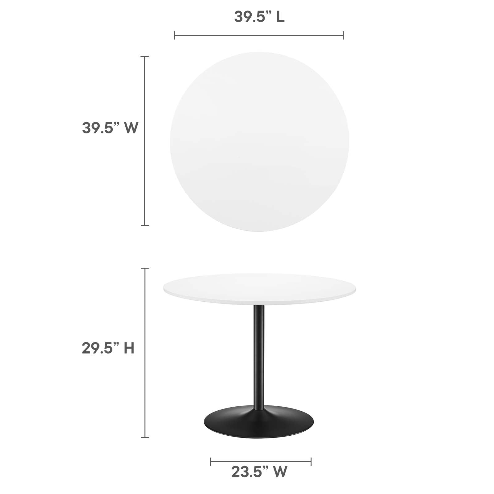 Amuse 40" Dining Table By Modway - EEI-6249 - Image 12