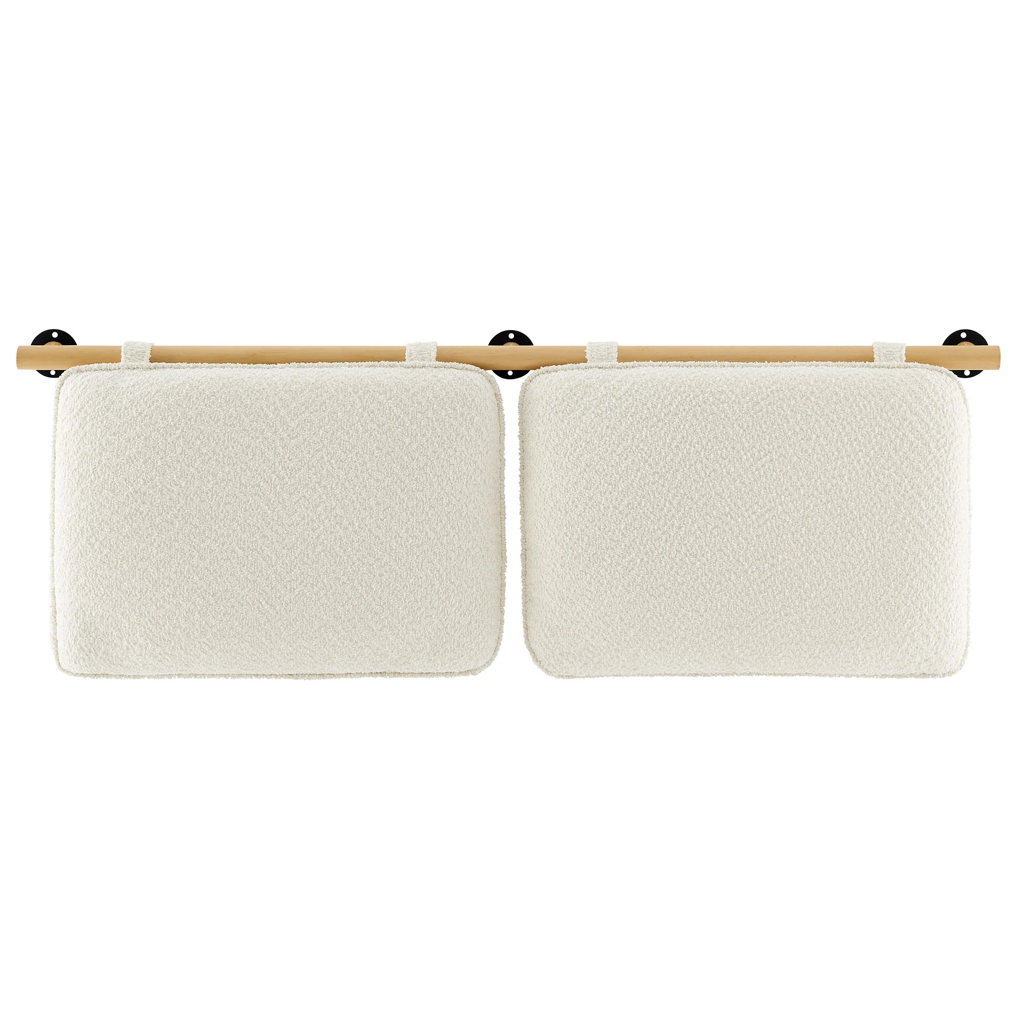 Anela Wall-Mounted Chenille Upholstered Full Headboard by Modway - Image 3