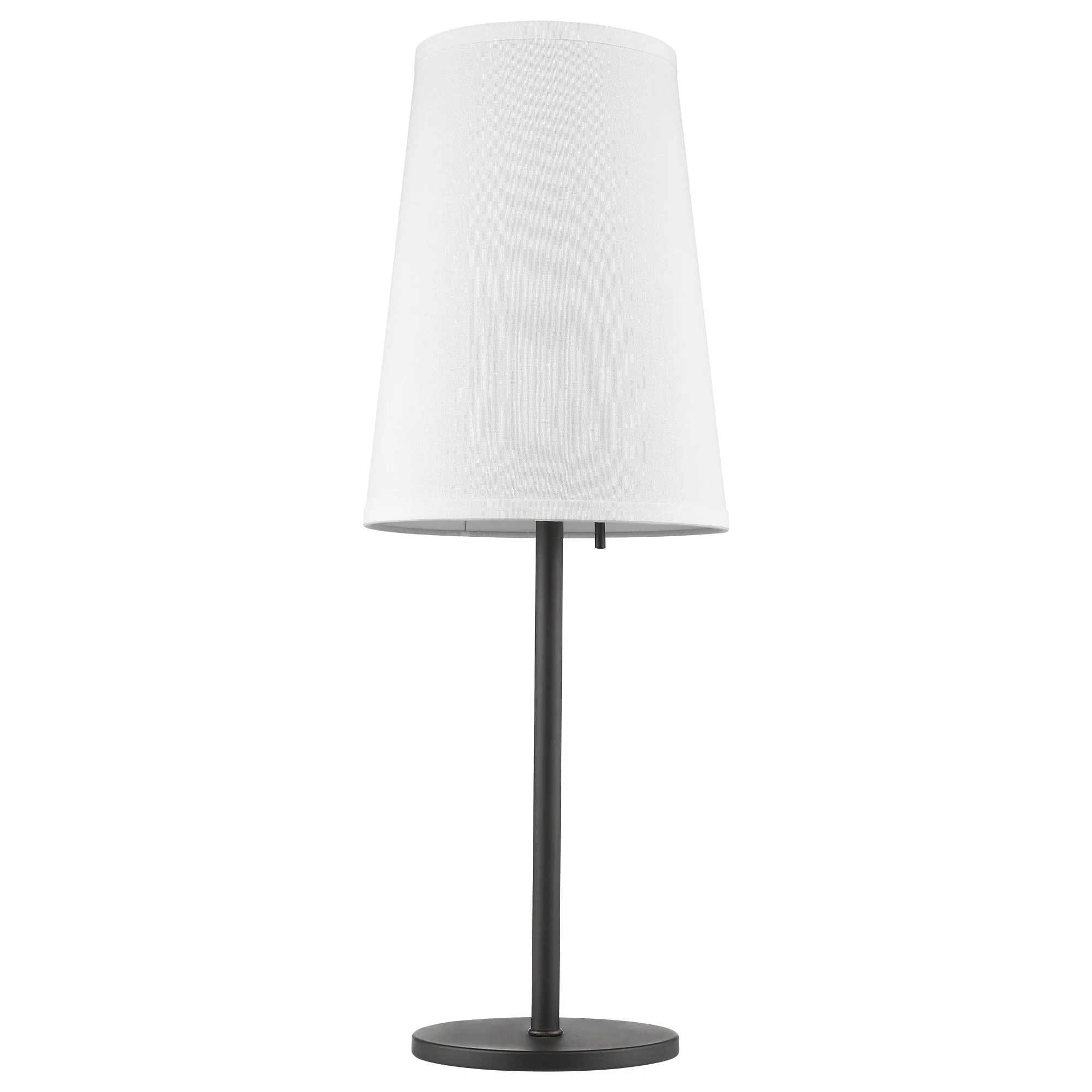 Antique Bronze and White Table Lamp By Homeroots