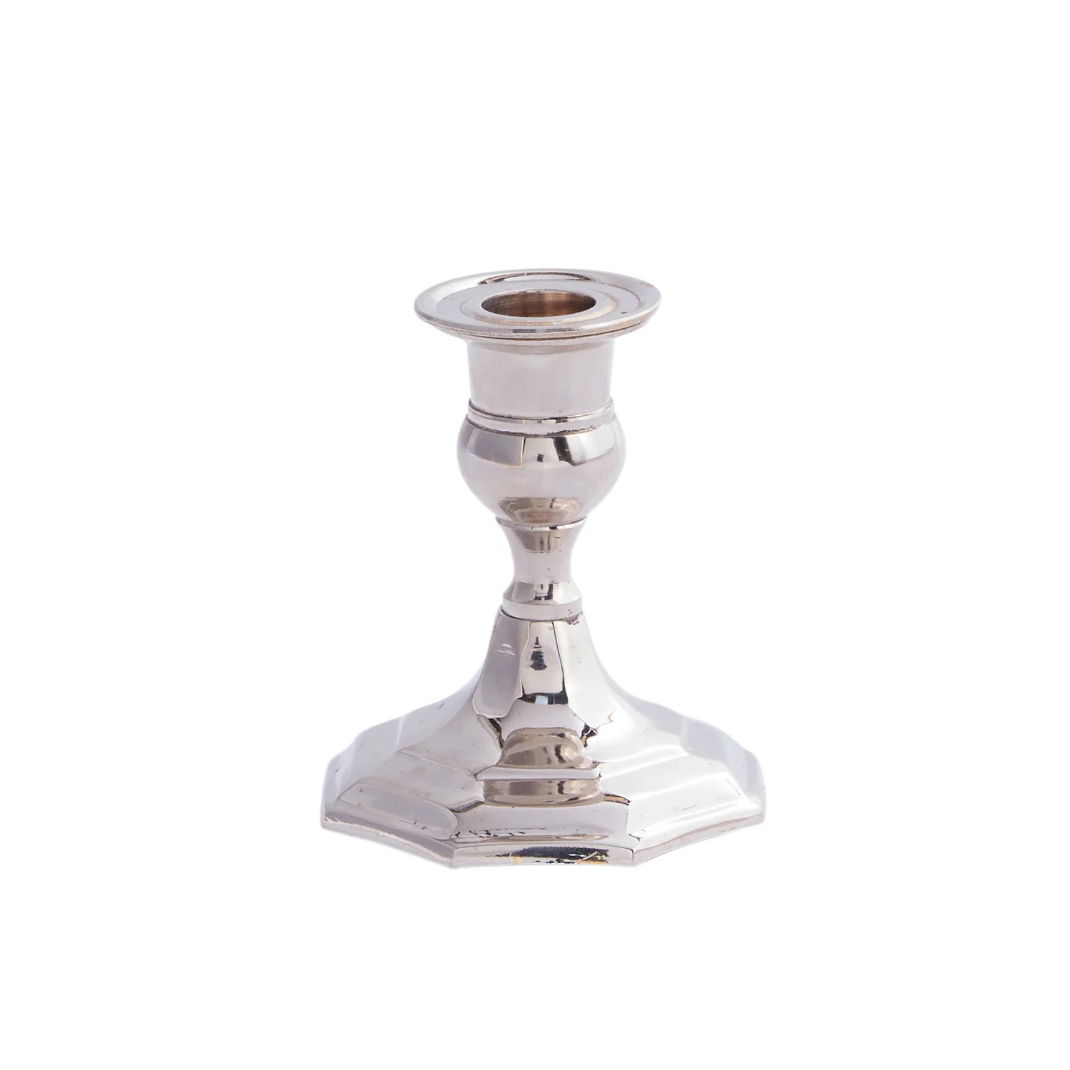 Antique Candlestick Set of 4 By Accent Decor - Image 8