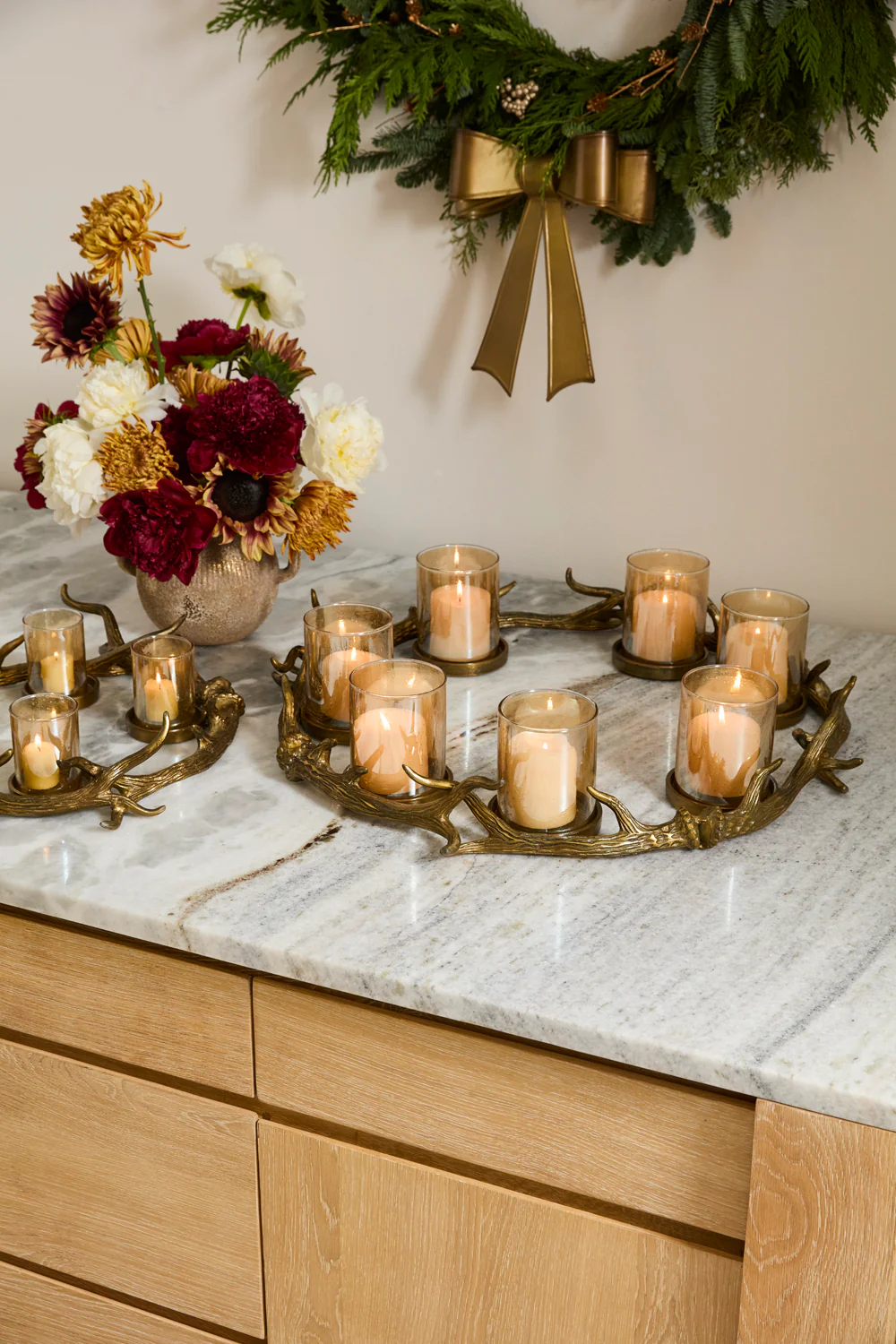 Antler Glow Candleholder By Accent Decor - Image 3
