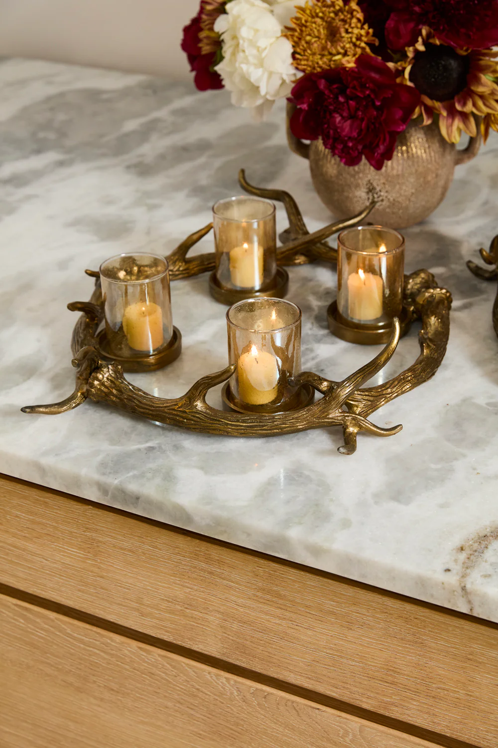 Antler Glow Candleholder By Accent Decor - Image 5