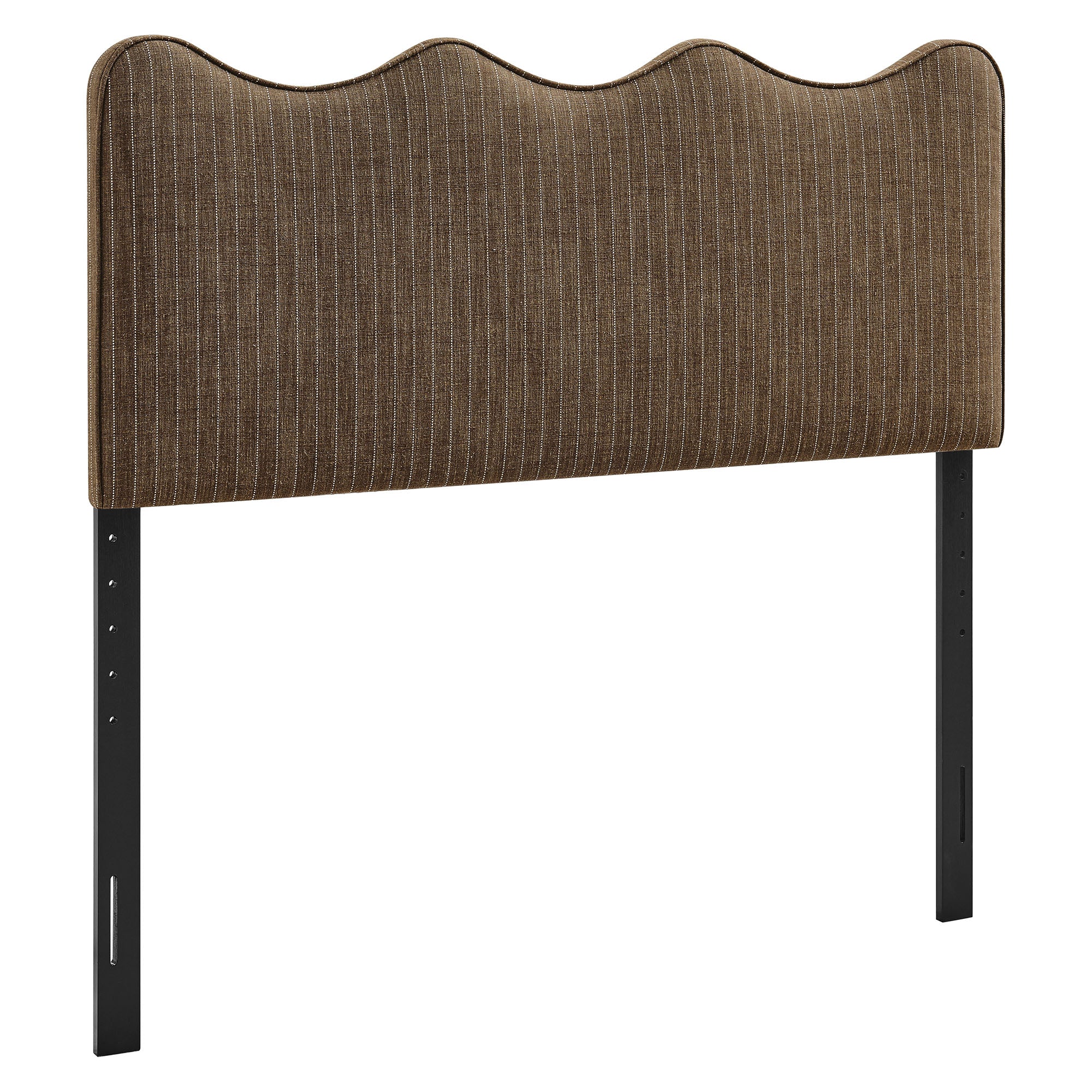 Athena Striped Fabric Upholstered Queen Size Headboard by Modway