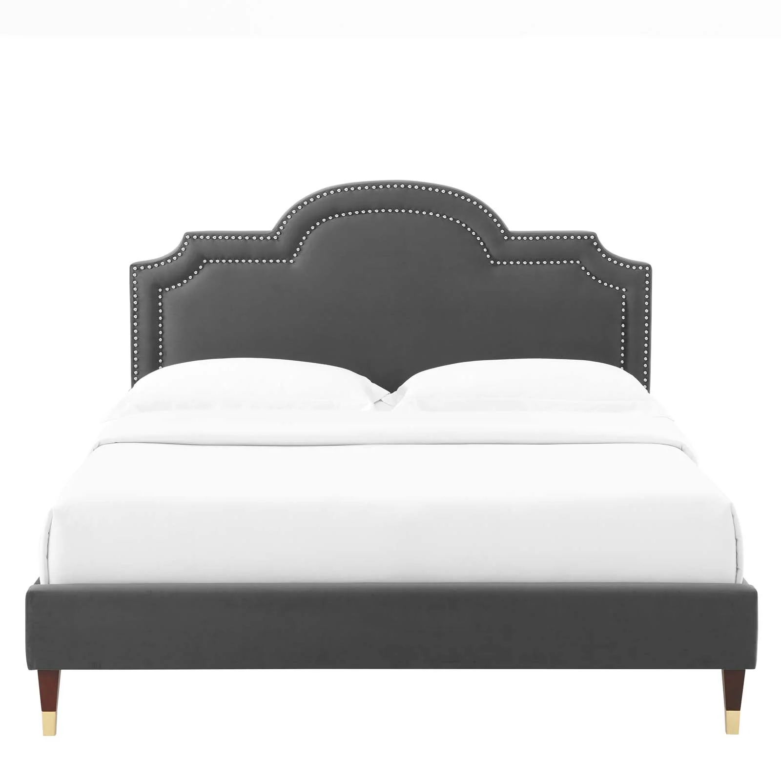 Aviana Performance Velvet Queen Bed By Modway - MOD-6824 - Image 7