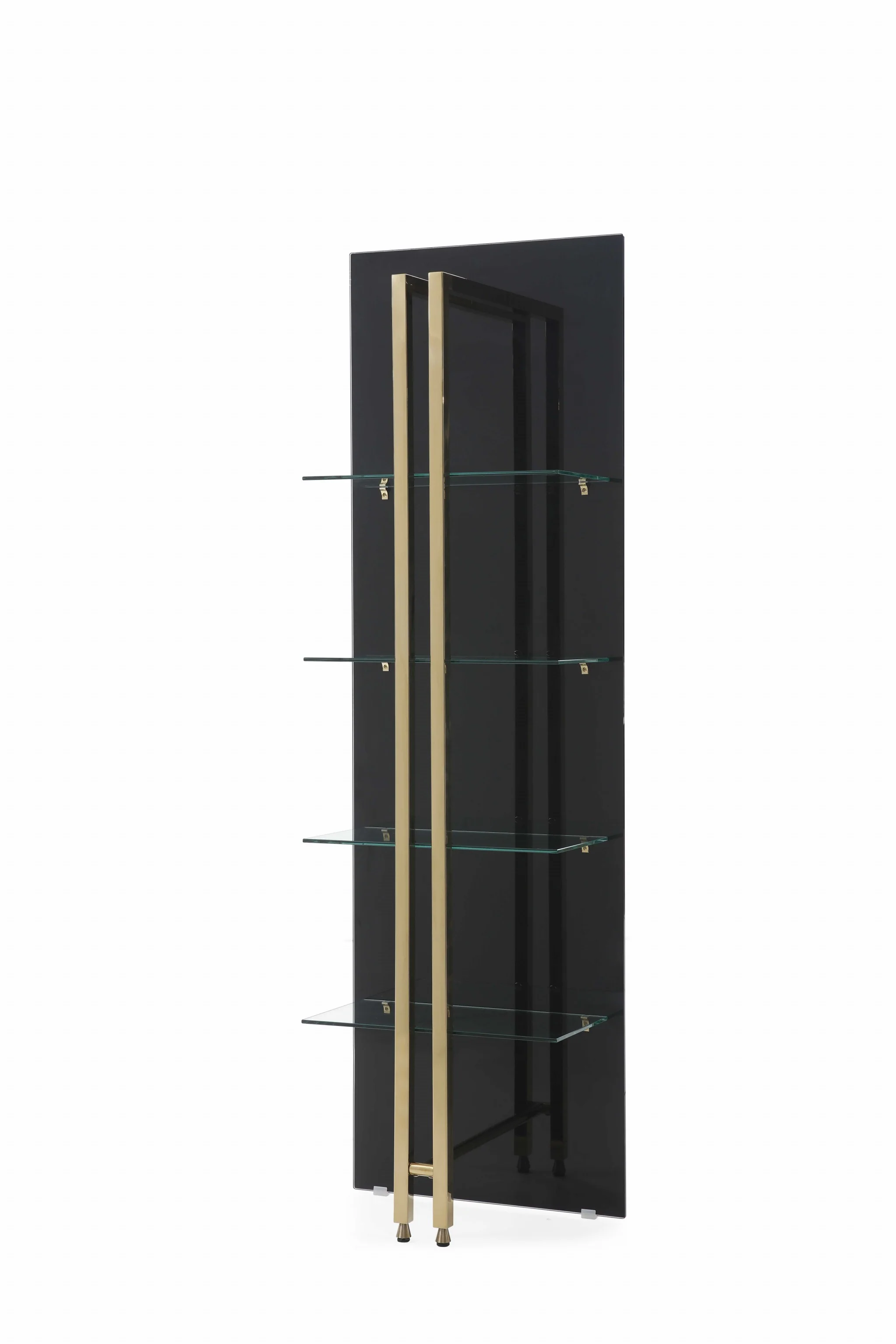 Back Glass Bookshelf By Homeroots