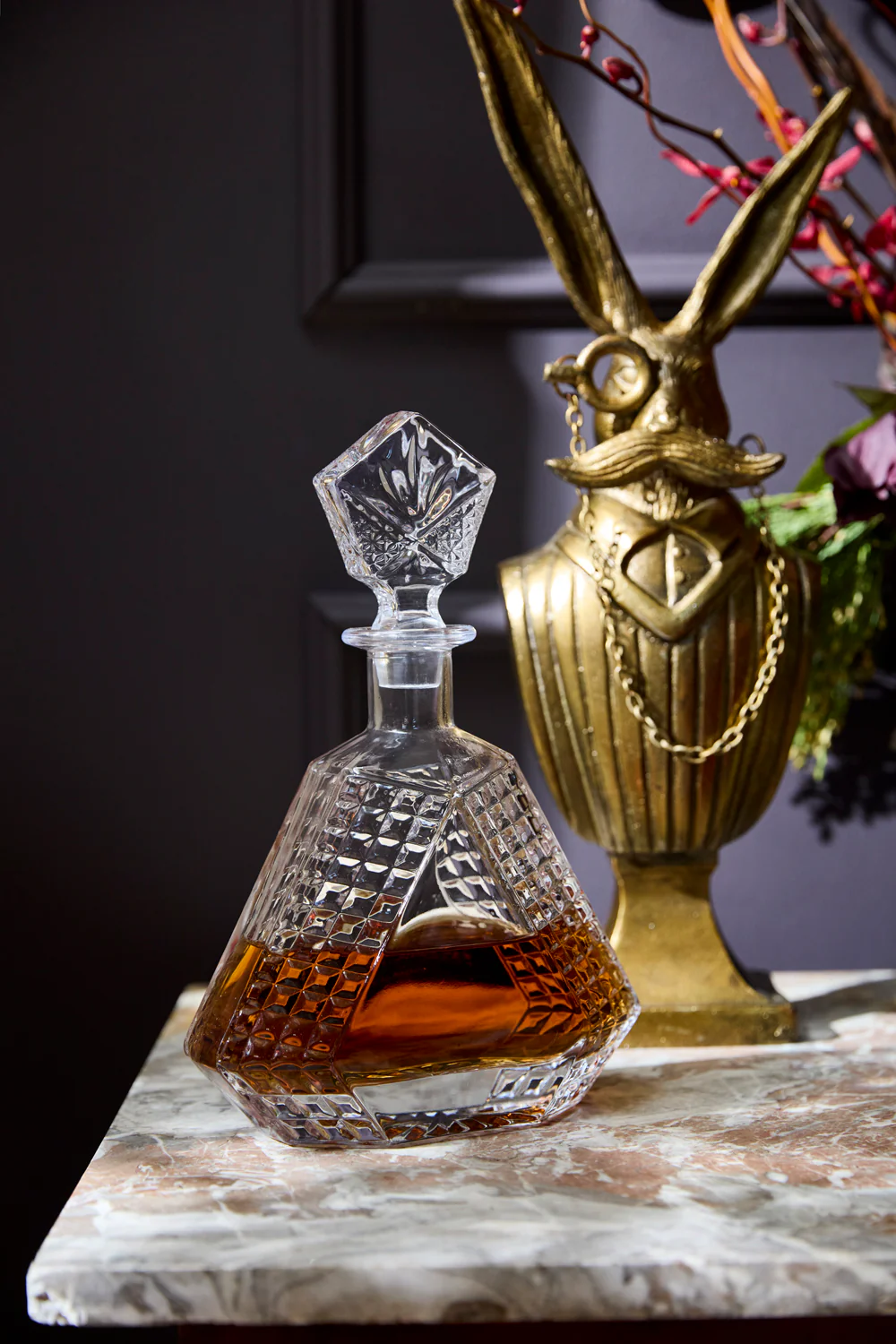 Baudelaire Decanter Set of 2 By Accent Decor - Image 8