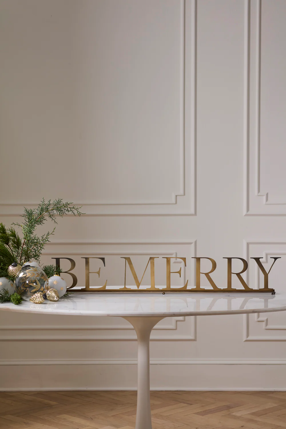 Be Merry Mantle Sign By Accent Decor - Image 5