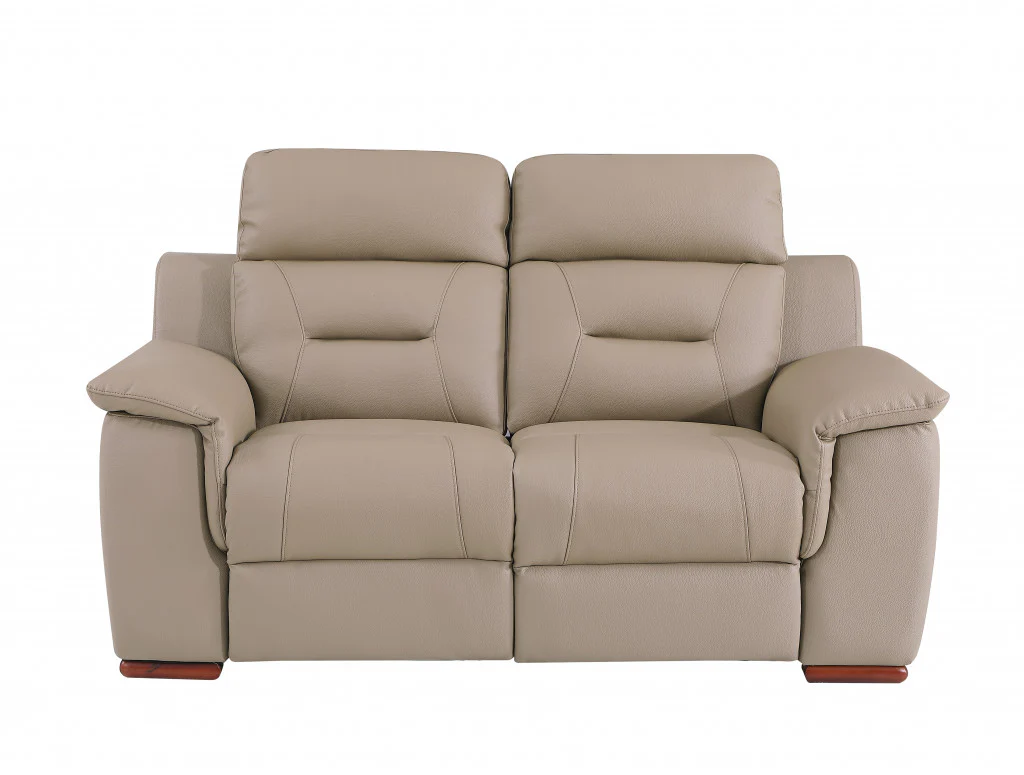 Beige Sofa Love By Homeroots - 366204 - Image 3