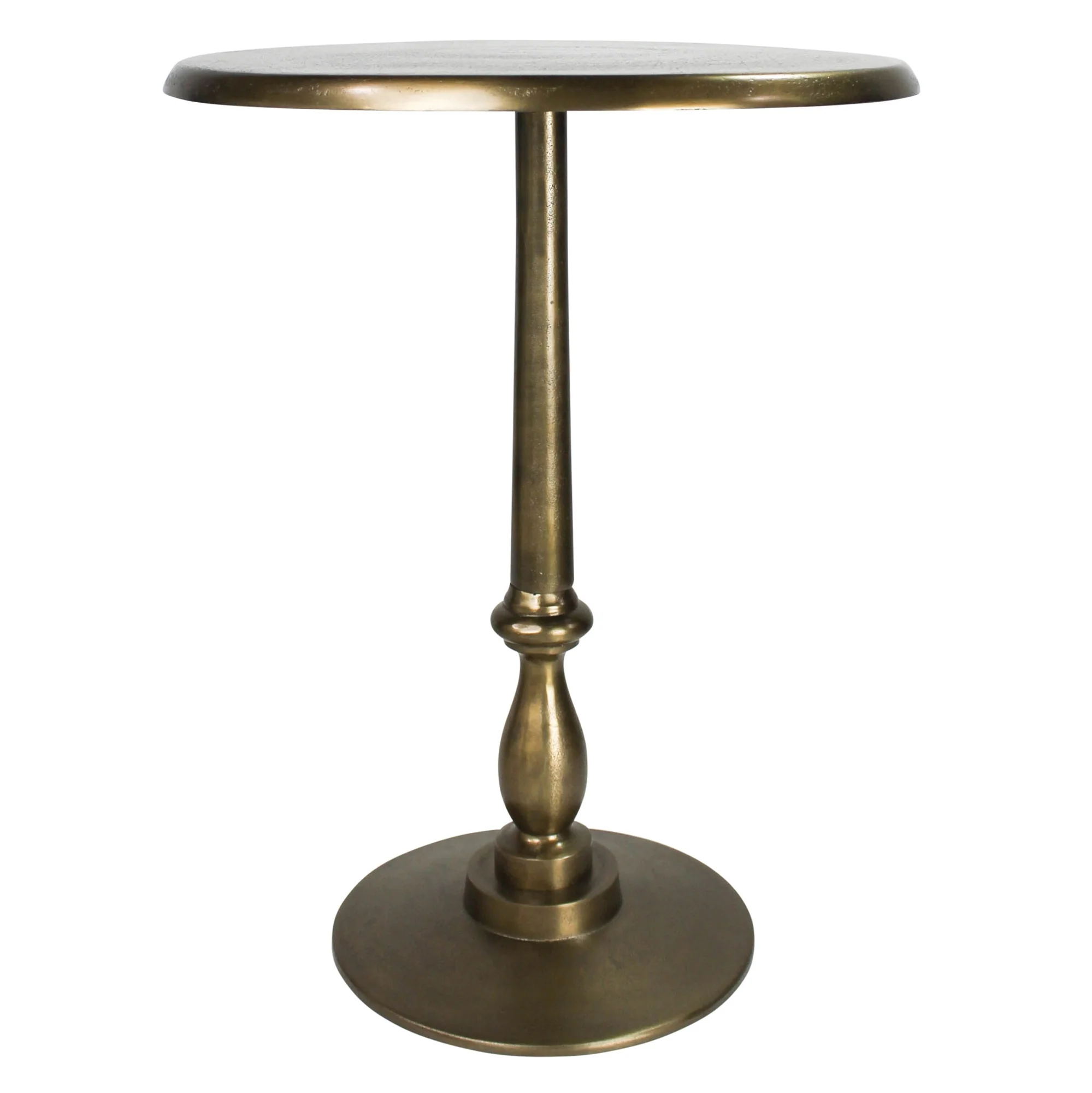 Benton Side Table, Brass By HomArt