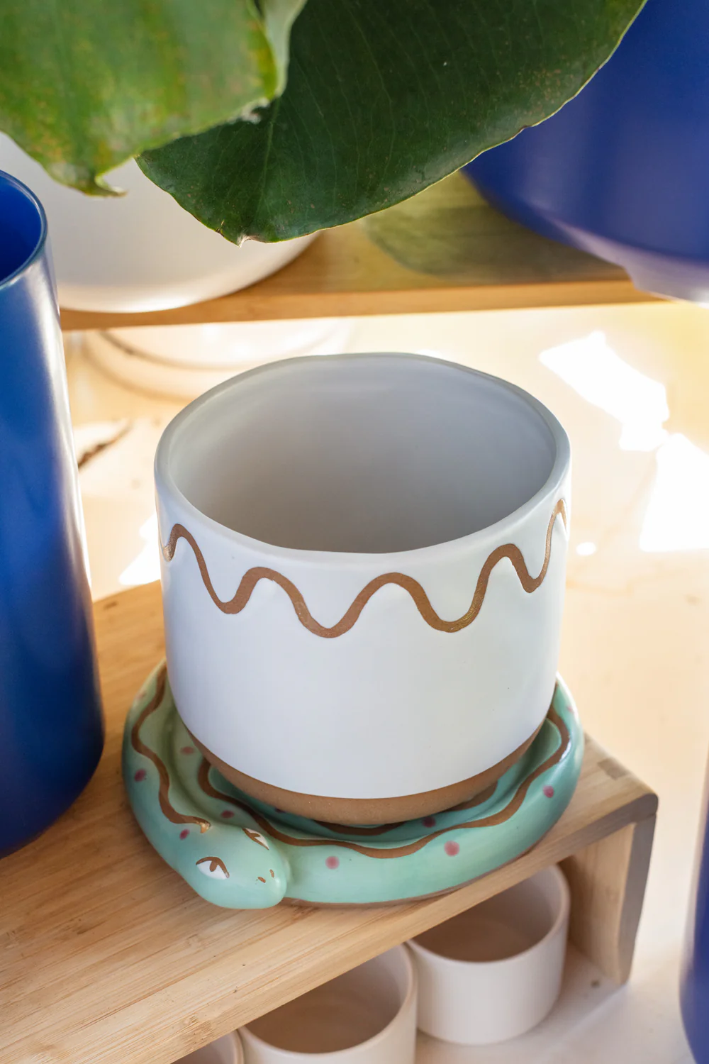 Bindi Pot Set of 4 By Accent Decor