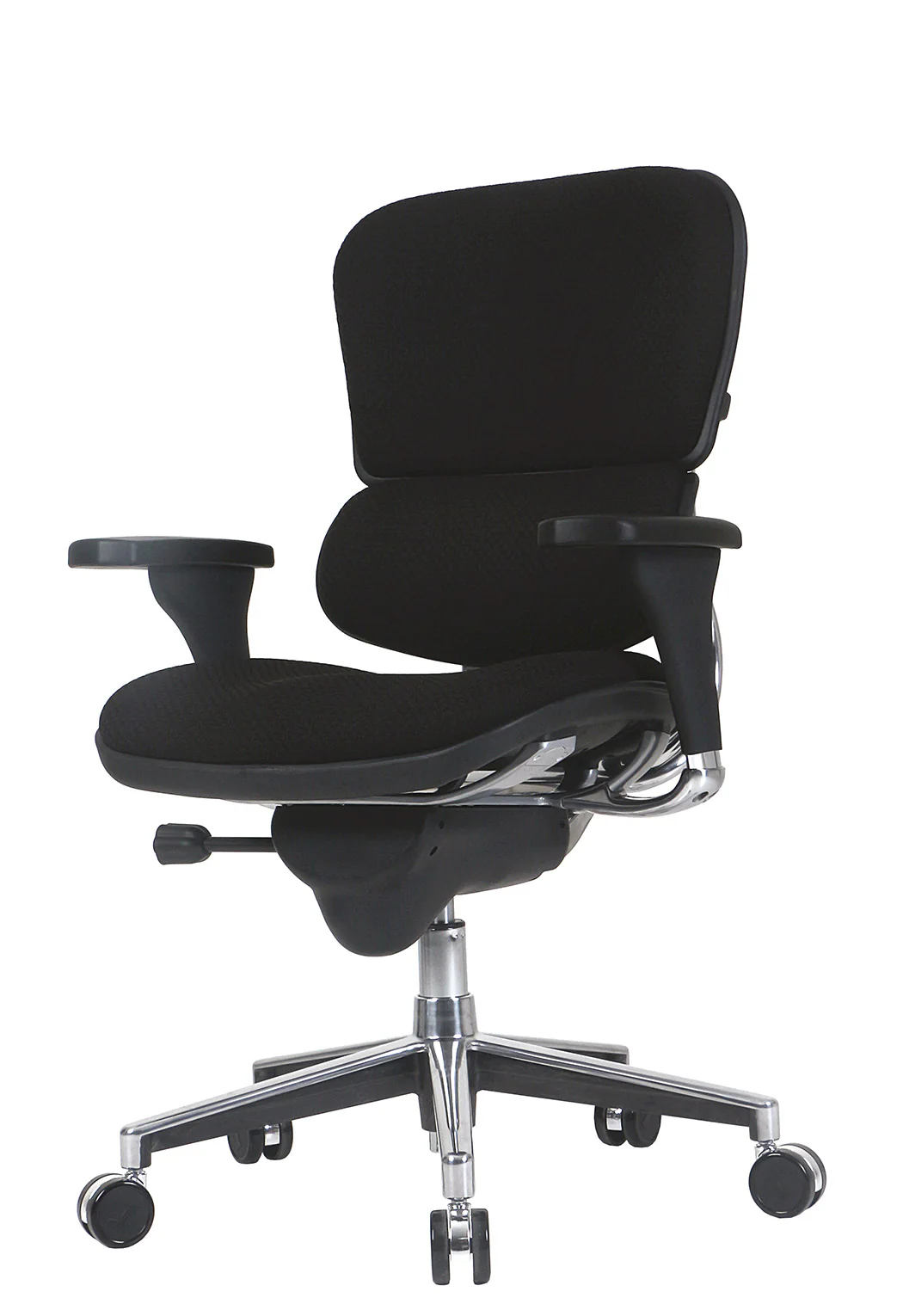 Black Fabric Chair By Homeroots - 372353