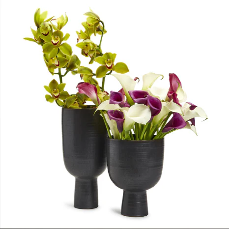 Black Glazed Cup Set Of 4 By Tozai Home