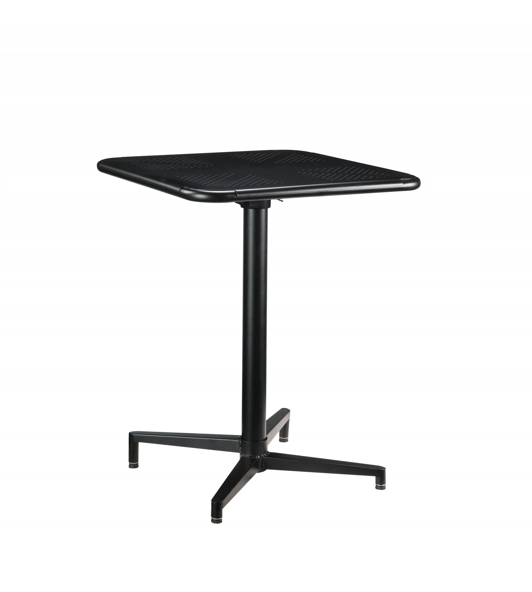 Black Metal Folding Table By Homeroots