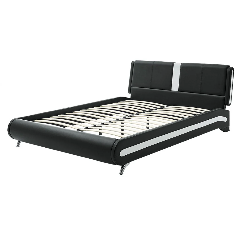 Black Platform King Bed By Homeroots - 397016 - Image 4