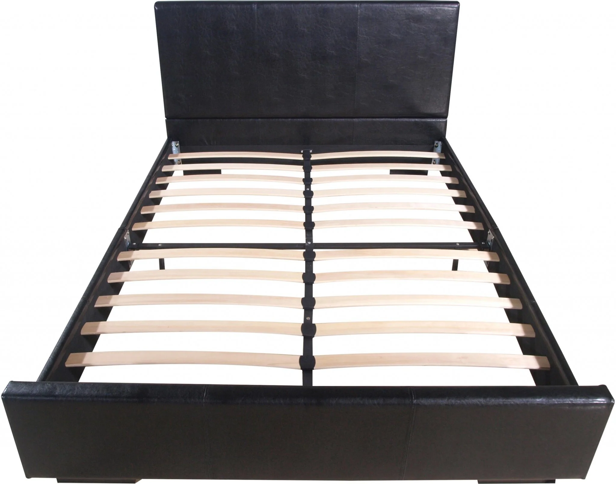 Black Platform Twin Bed By Homeroots - Image 5