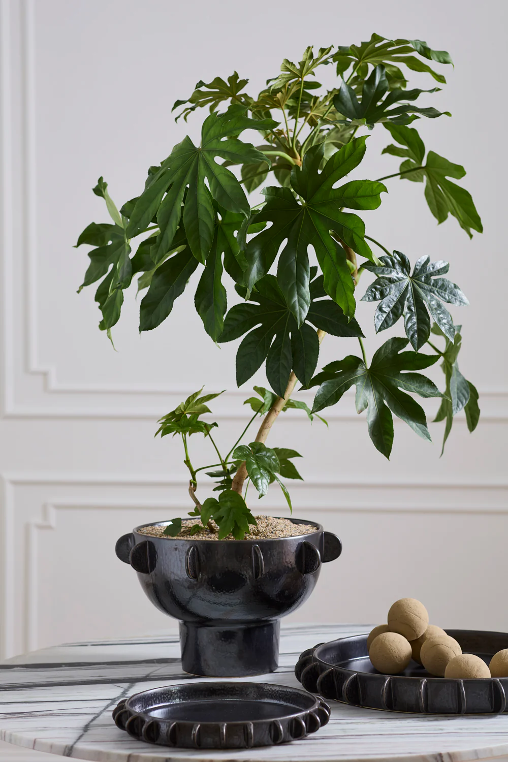 Black Reverie Bowl By Accent Decor - Image 4