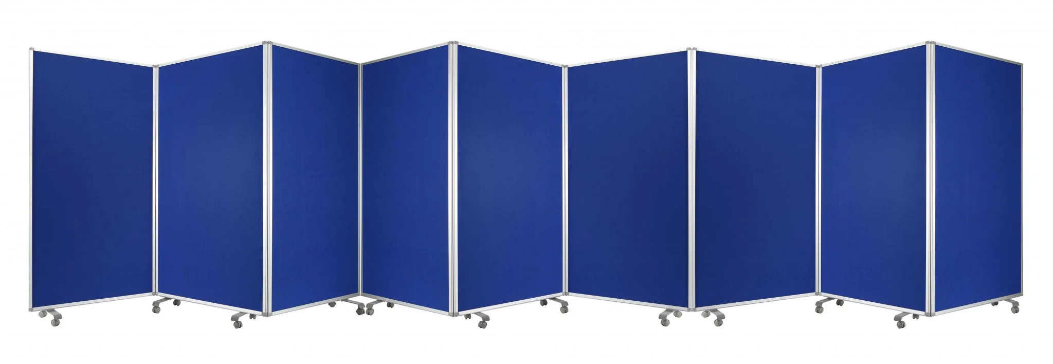 Blue, Metal, 9 Panel, Screen By Homeroots