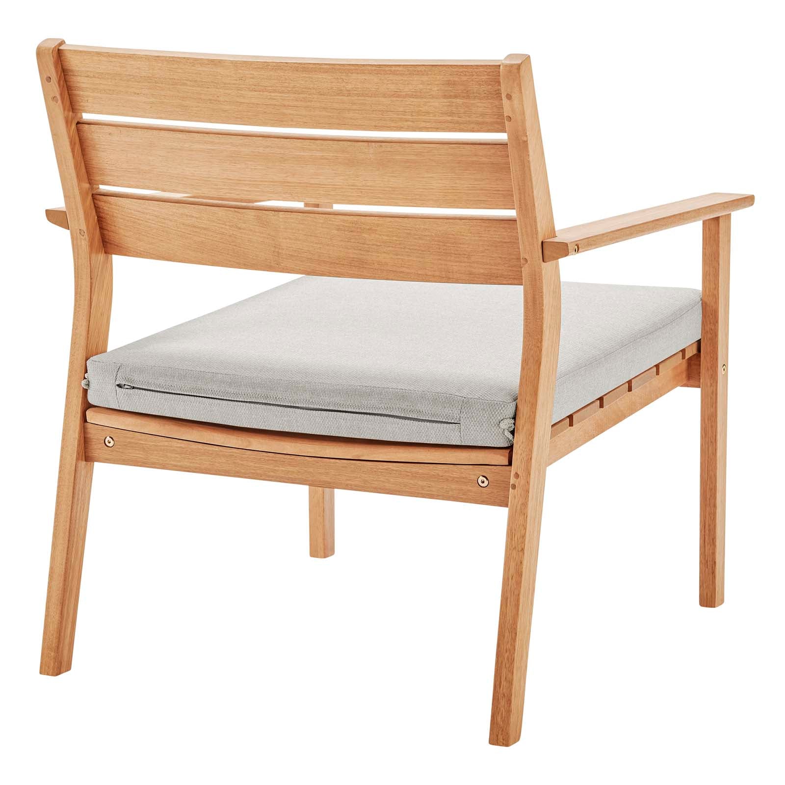 Breton Outdoor Patio Ash Wood Armchair Set of 2 By Modway - EEI-4009 - Image 5