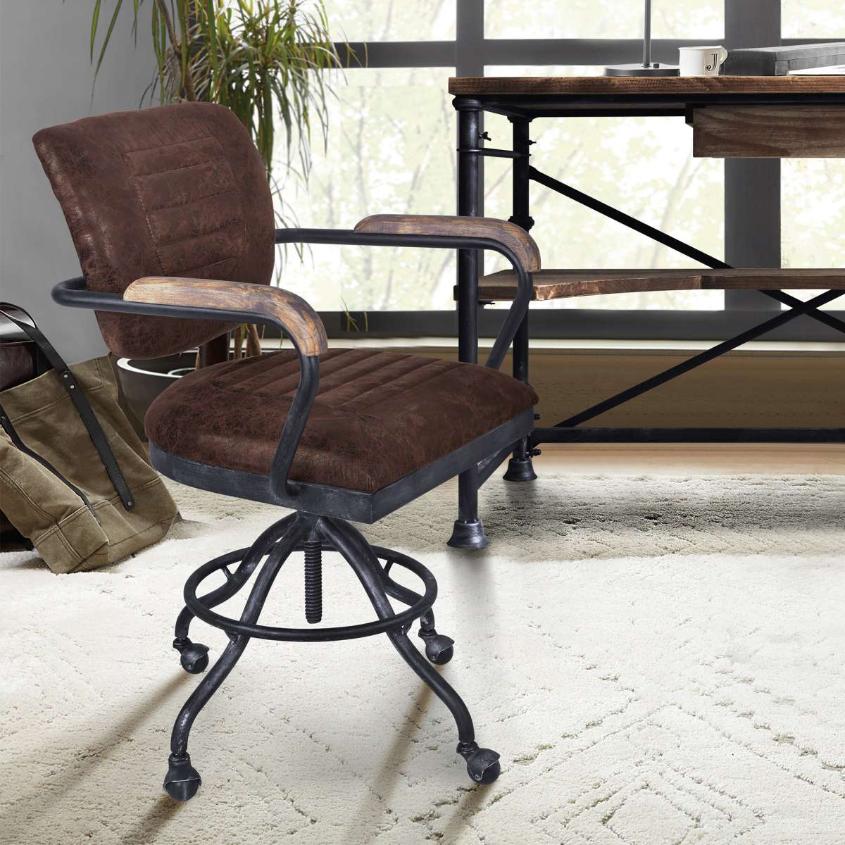 Brice Modern Office Chair By Armen Living