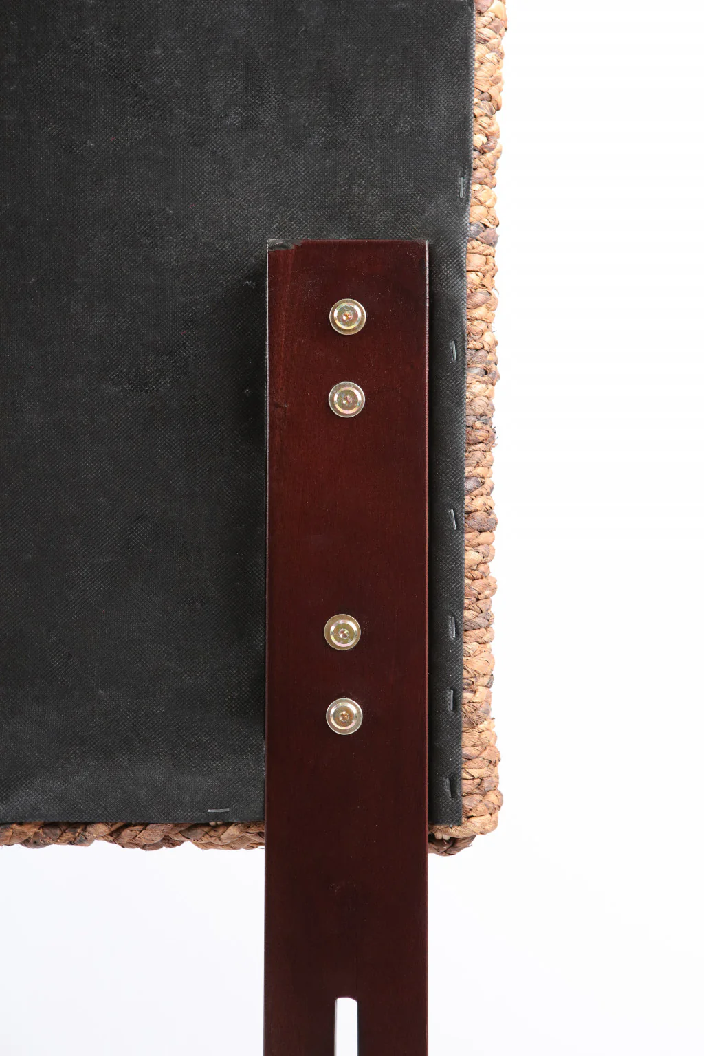 Brown Natural and Rustic Woven Banana Leaf Straight Queen Size Headboard By Homeroots - Image 5