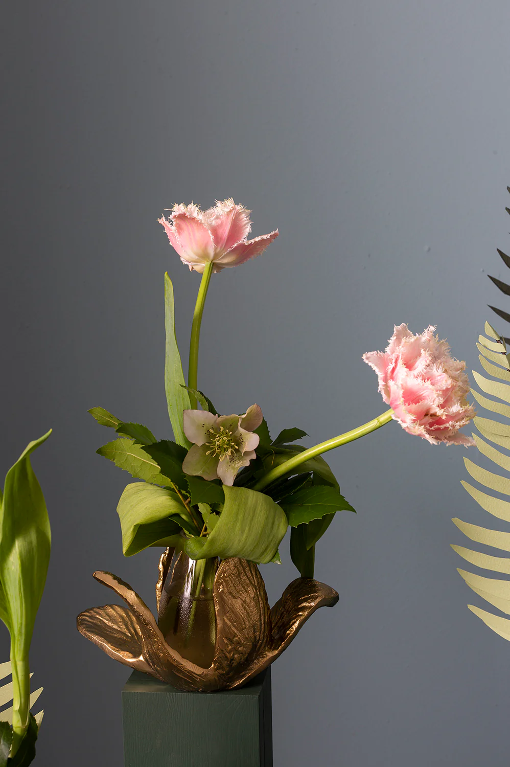 Budding Flower Sculpture Set of 2 By Accent Decor - Image 6