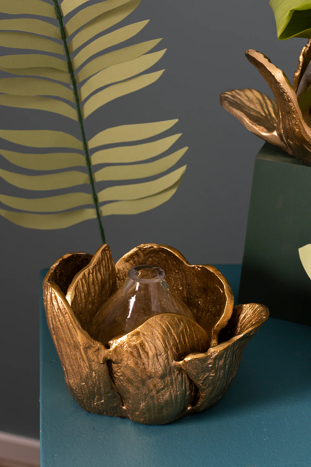 Budding Flower Sculpture Set of 2 By Accent Decor - Image 9