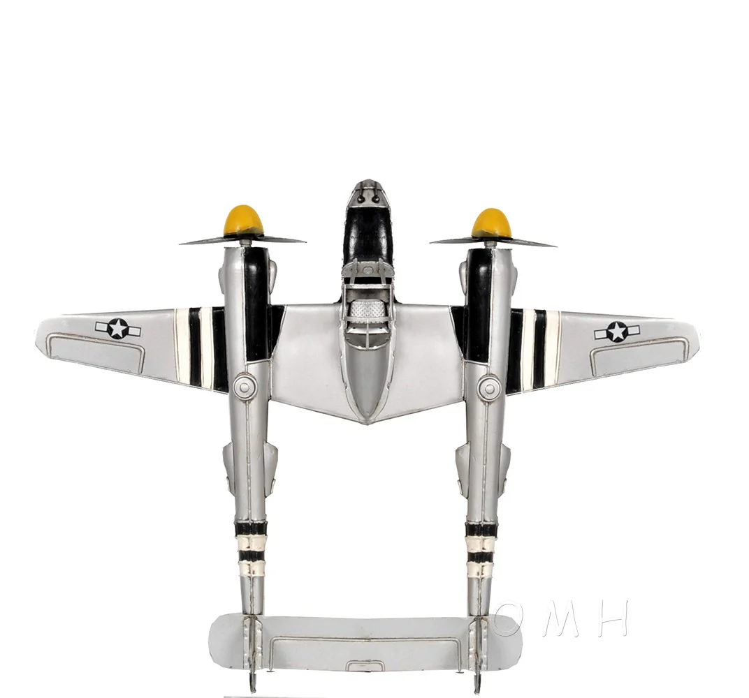 c1941 Lockheed P-38 Lightning Fighter Sculpture By Homeroots