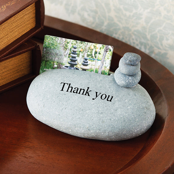 Cairn Card Holders - Thank You Set of 2 By Garden Age Supply - Image 5