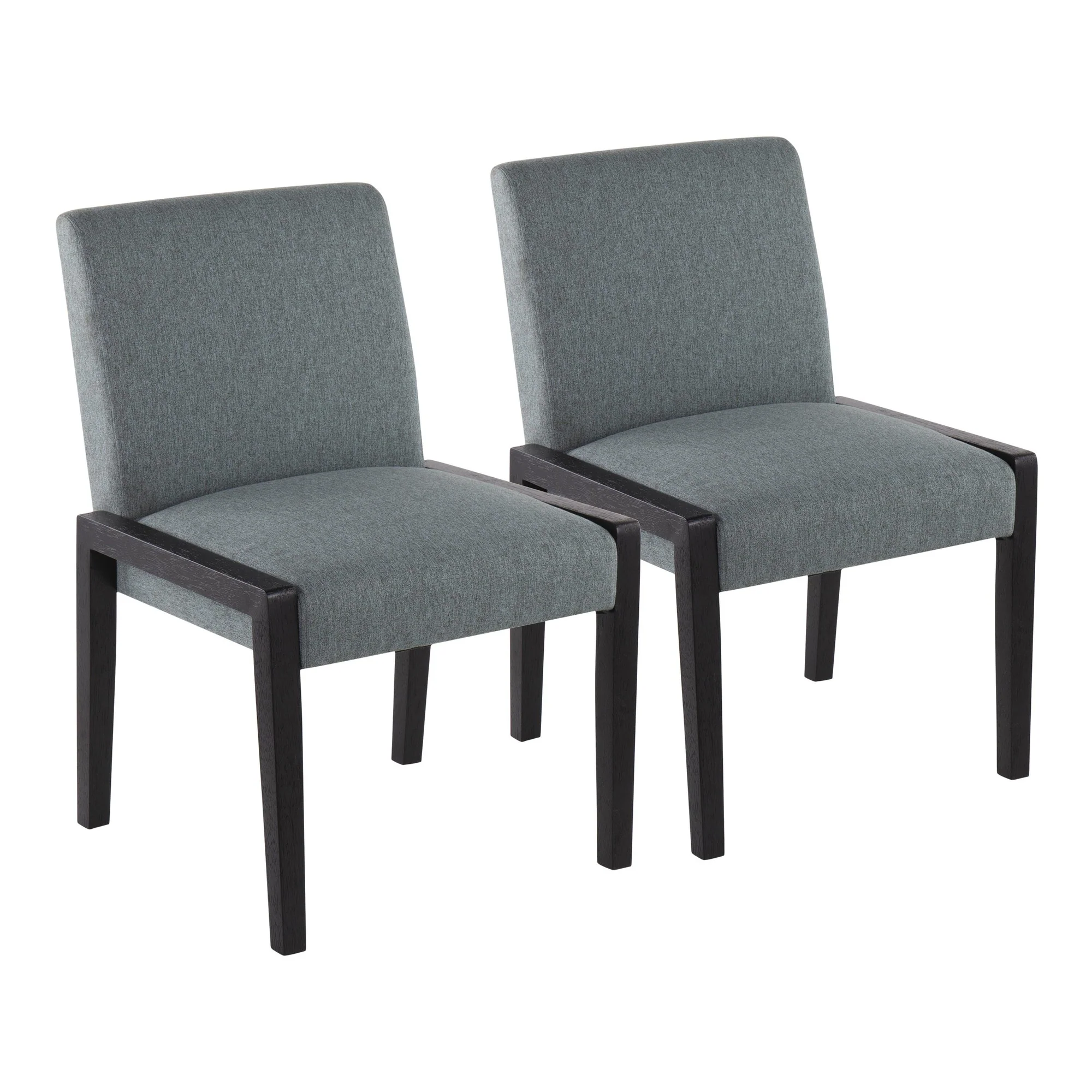 Carmen Chair - Set of 2 Gray By LumiSource - DC-CARMEN BKGY2 - Image 8