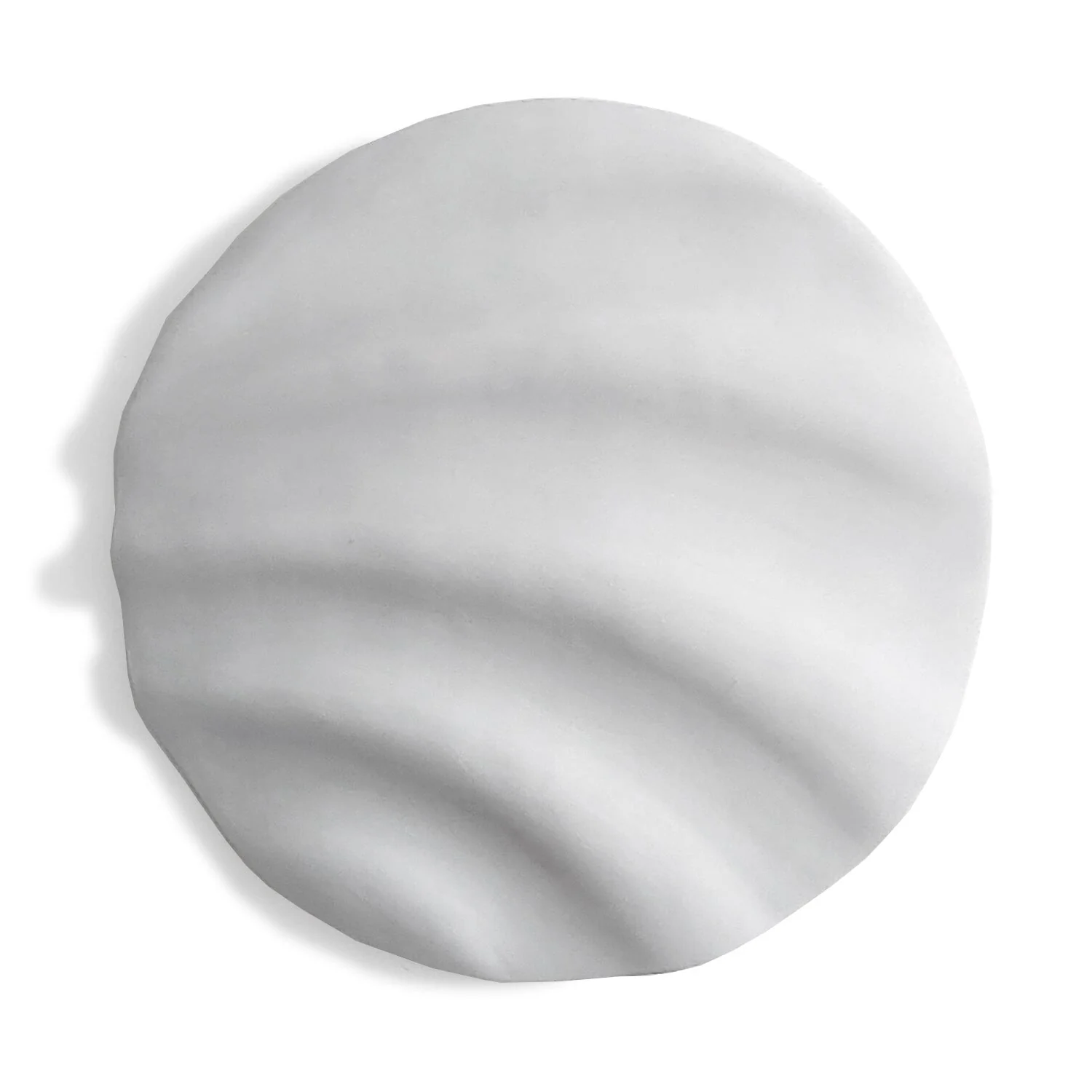 Cascade 18.5"D, White By Gold Leaf - Image 5