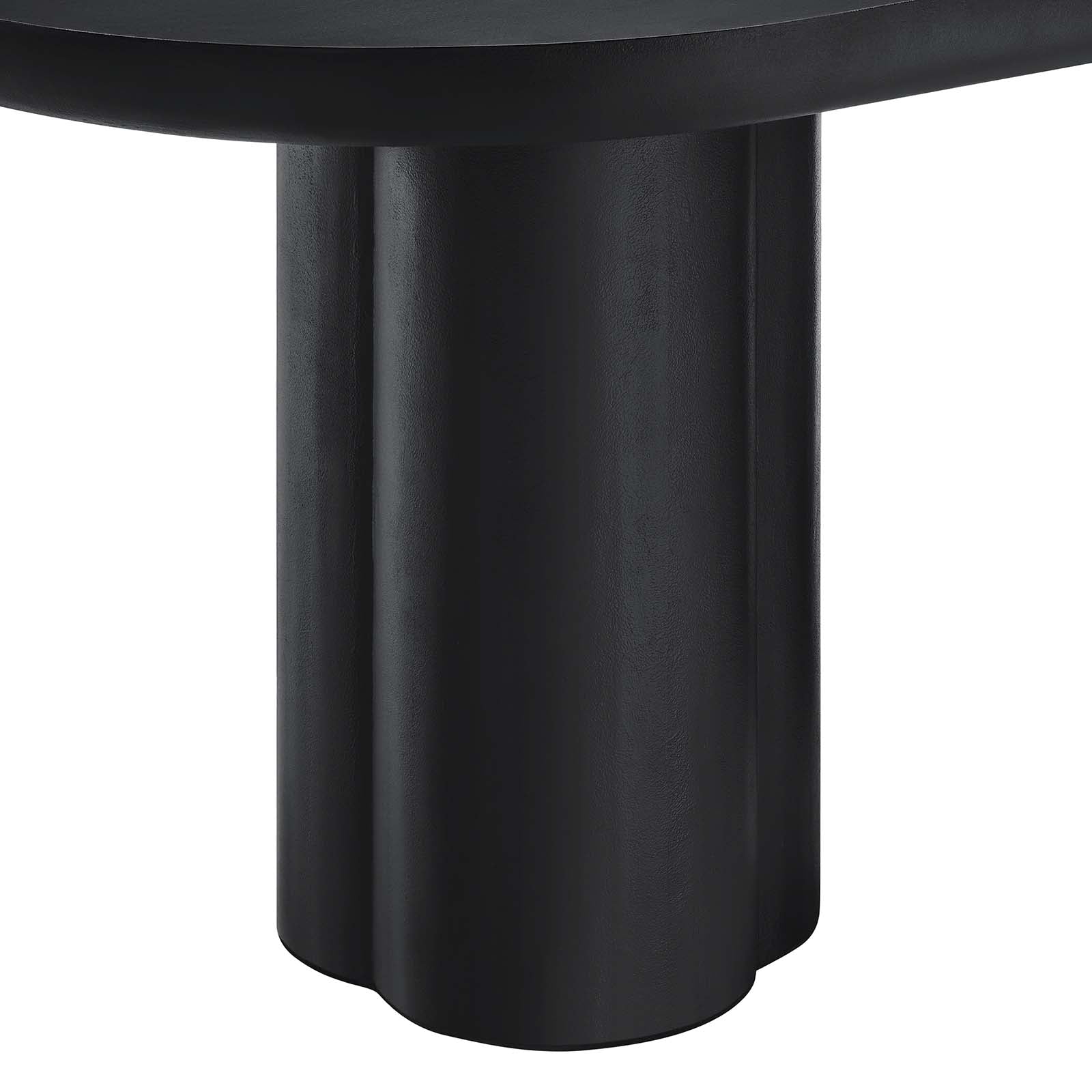 Caspian 72" Oval Concrete Dining Table By Modway - EEI-6764 - Image 5