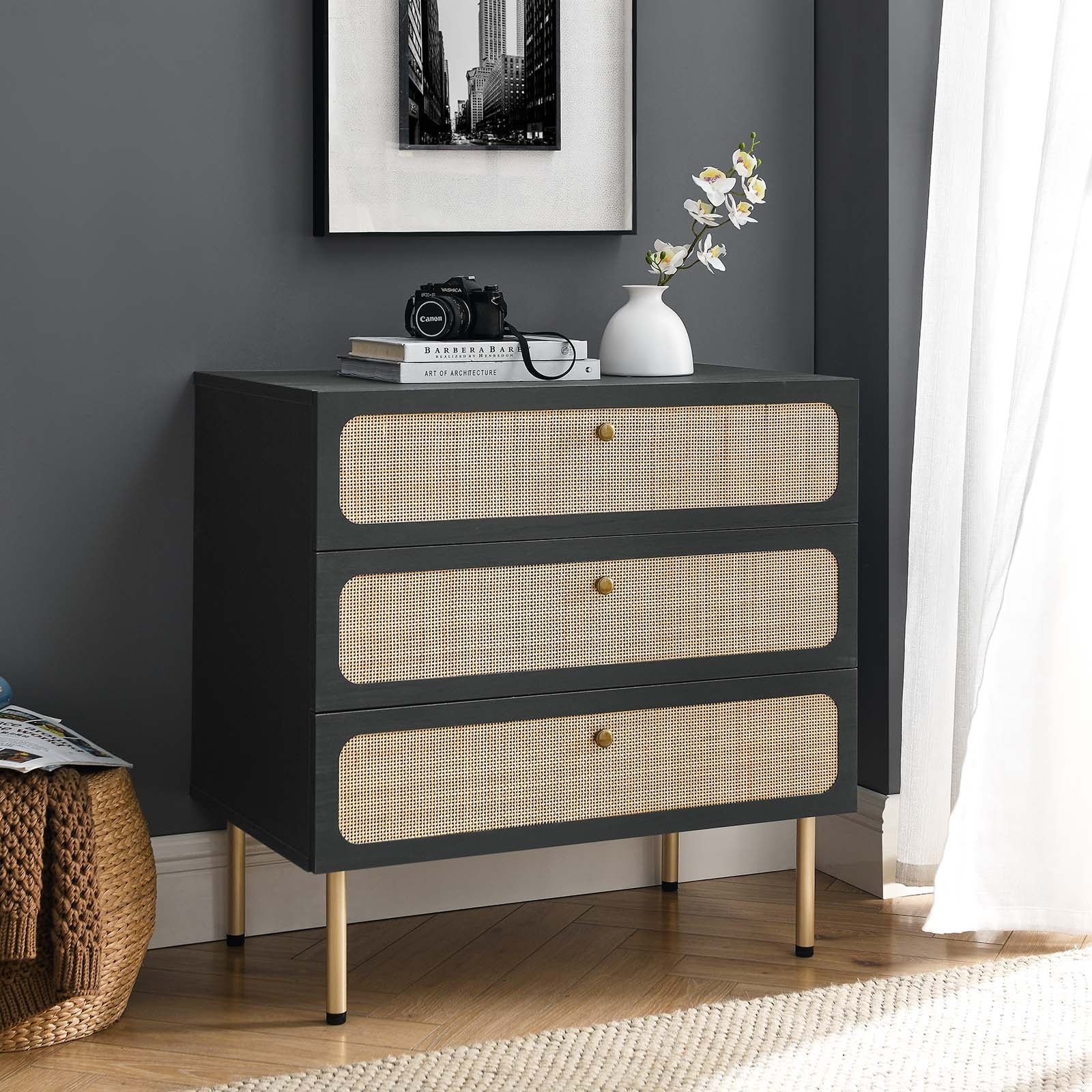 Chaucer 3-Drawer Chest By Modway - MOD-7064